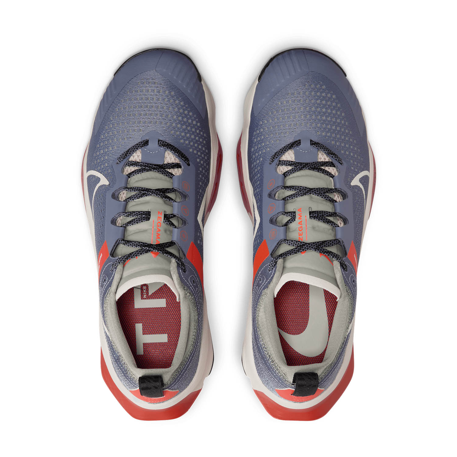 Nike ZoomX Zegama Trail Light Carbon/Light Orewood Brown/Dragon Red