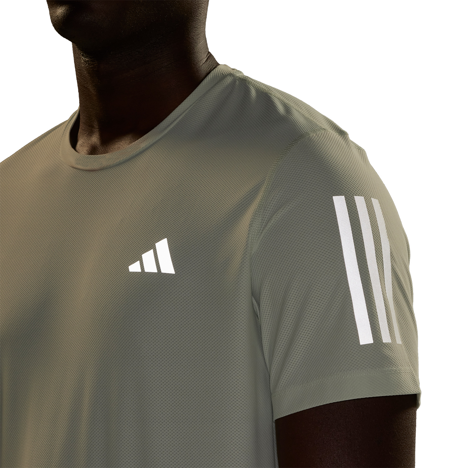 adidas Own The Run Maglietta Linen Green