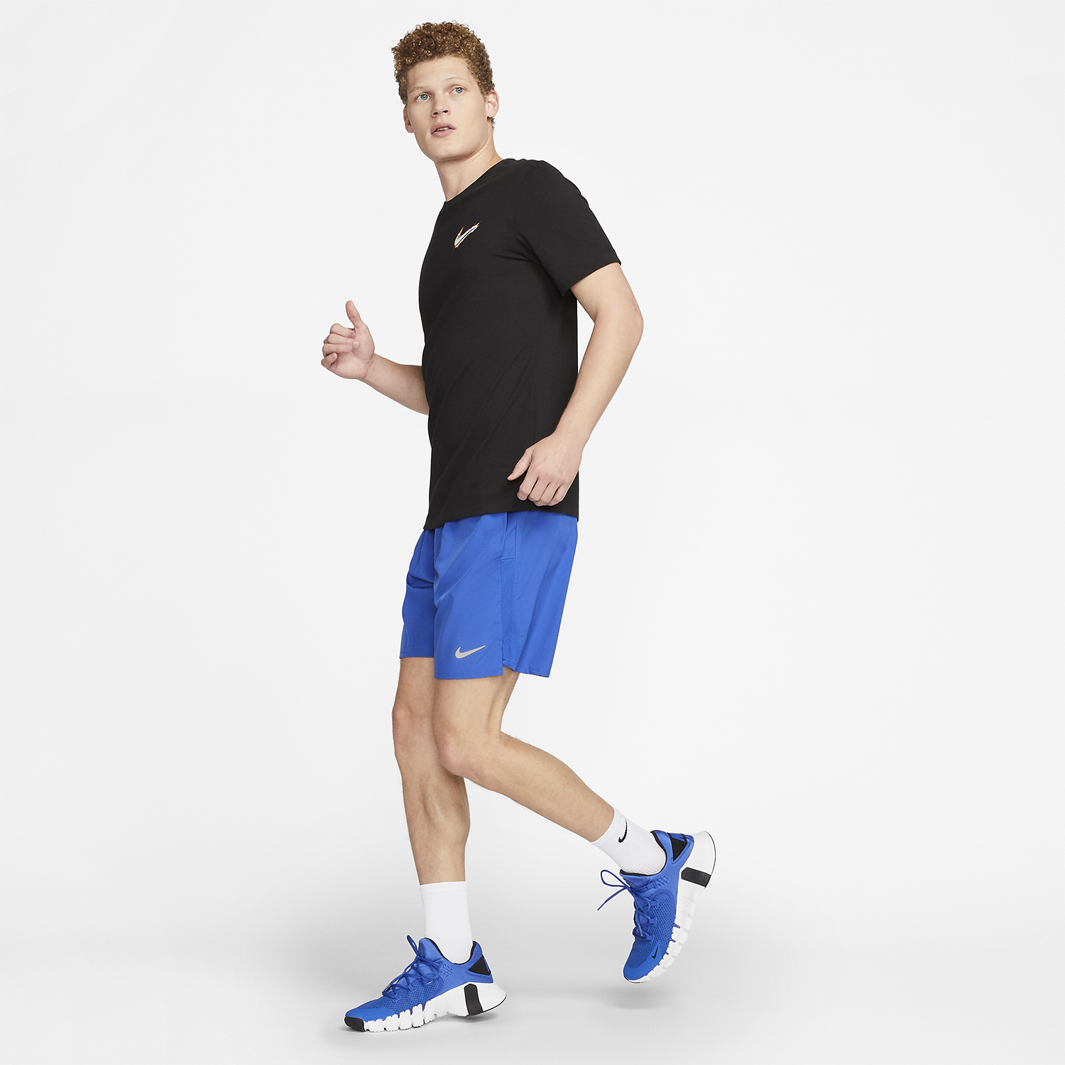 Nike Challenger Logo 7in Pantaloncini Game Royal/Reflective Silver