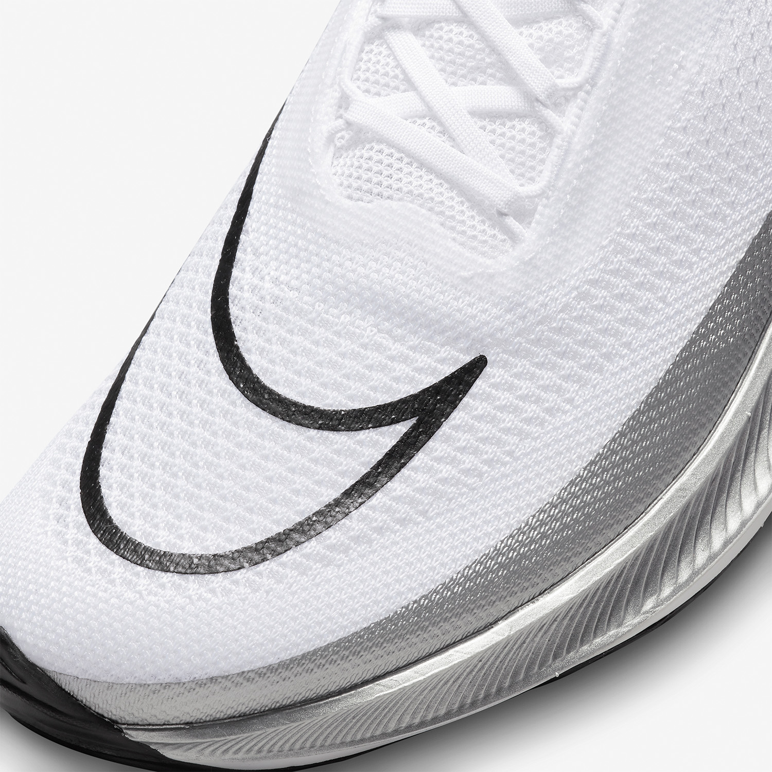 Nike ZoomX Streakfly White/Black/Metallic Silver