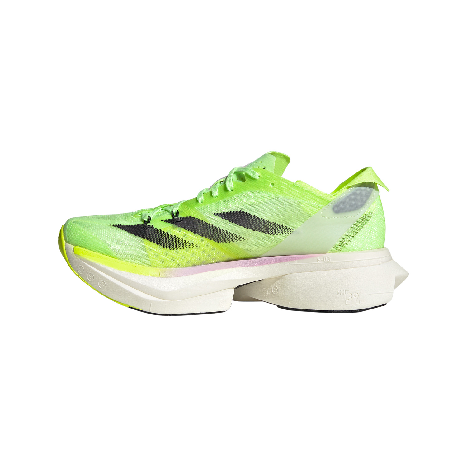 adidas Adizero Adios Pro 3 Aurora Black/Zero Metalic/Lucid Lemon