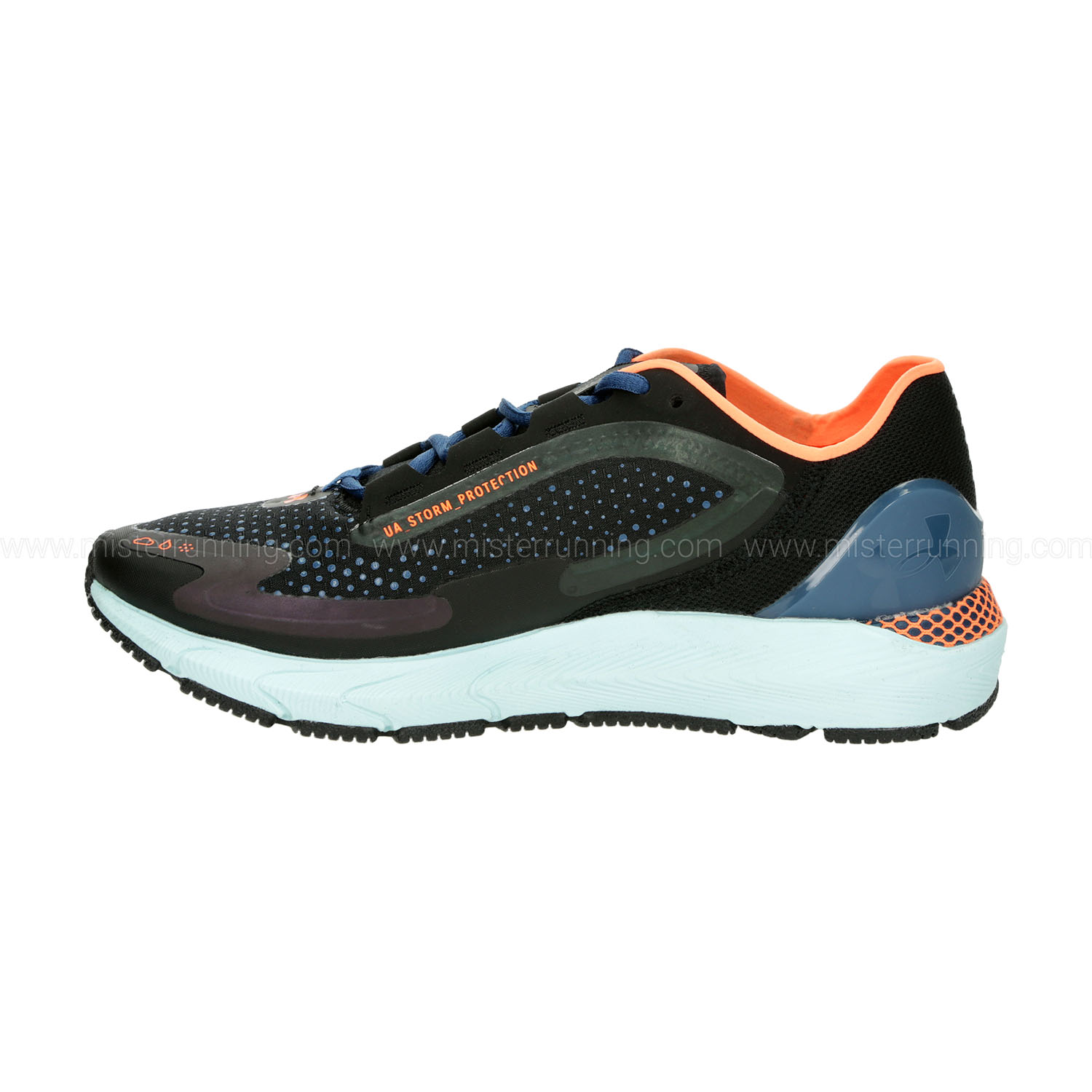 Under Armour HOVR Sonic 5 STORM Black/Petrol Blue/Panic Orange
