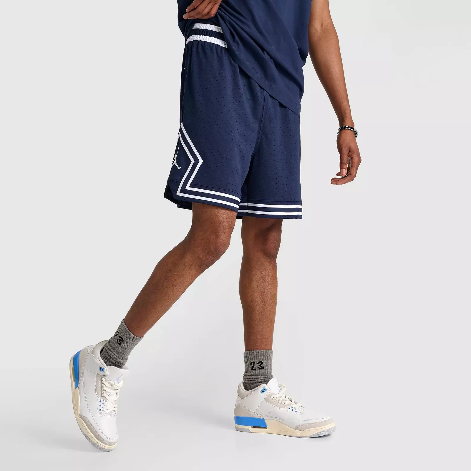 Men's Jordan Sport Dri-FIT Mesh Diamond Shorts