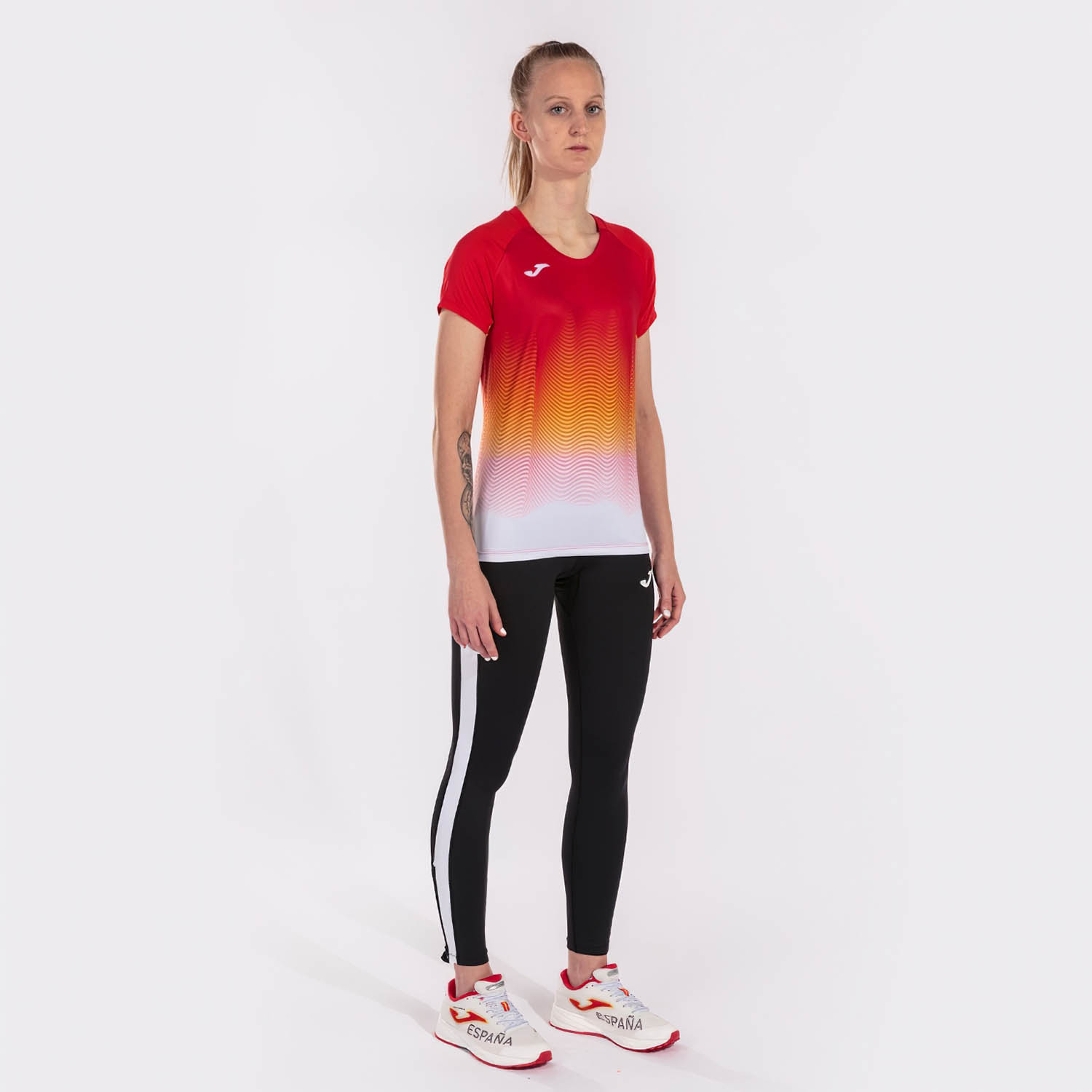 Joma Elite VII Maglietta Red/White