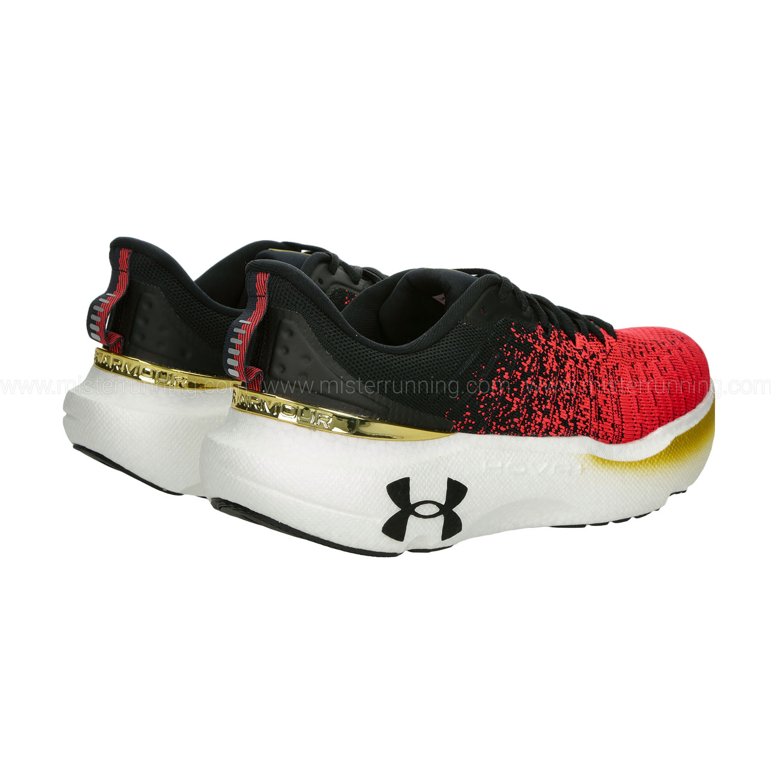 Under Armour Infinite Elite Black/Solar Red/Metallic Gold
