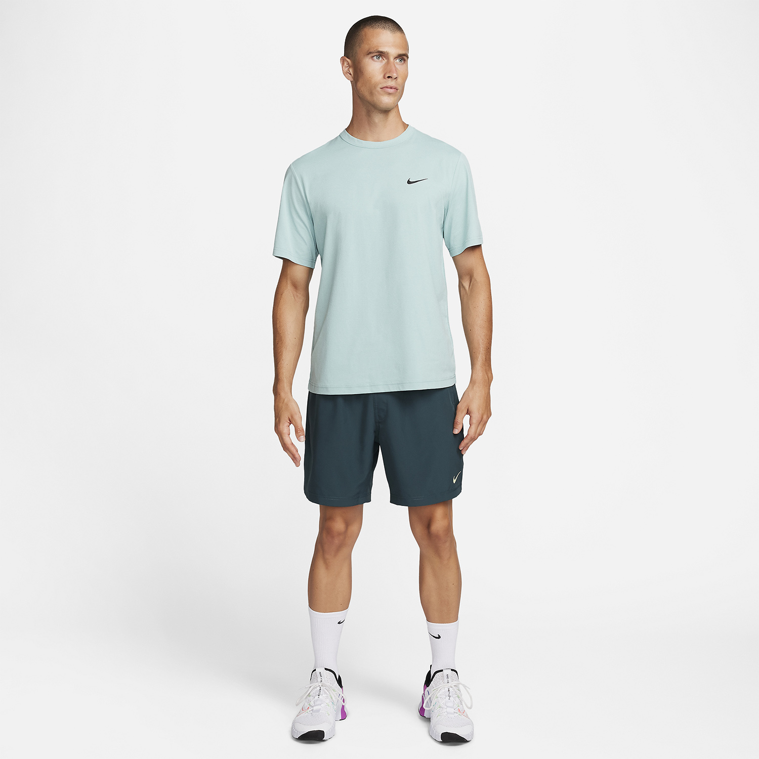 Nike Dri-FIT Form 7in Pantaloncini Deep Jungle/Luminous Green