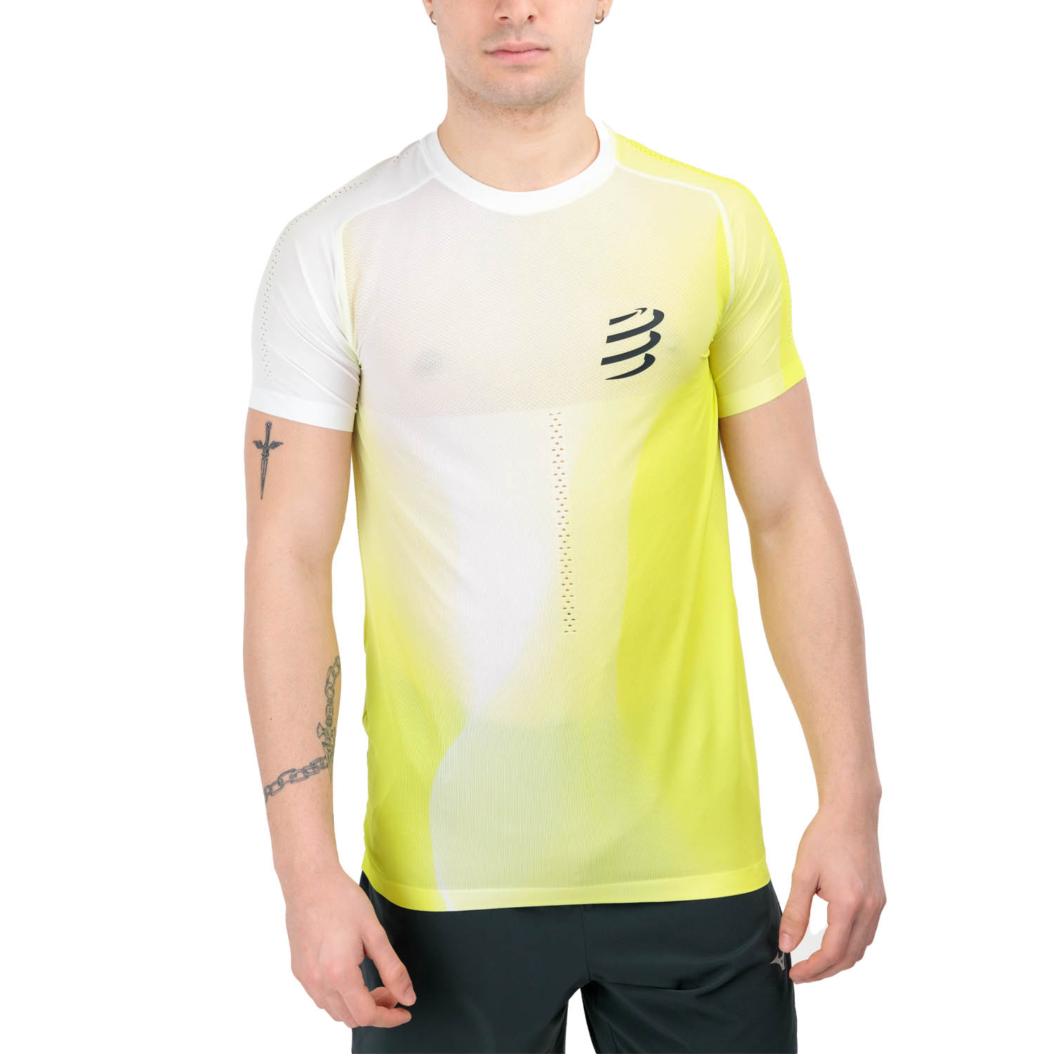 Compressport Performance Maglietta Safe Yellow