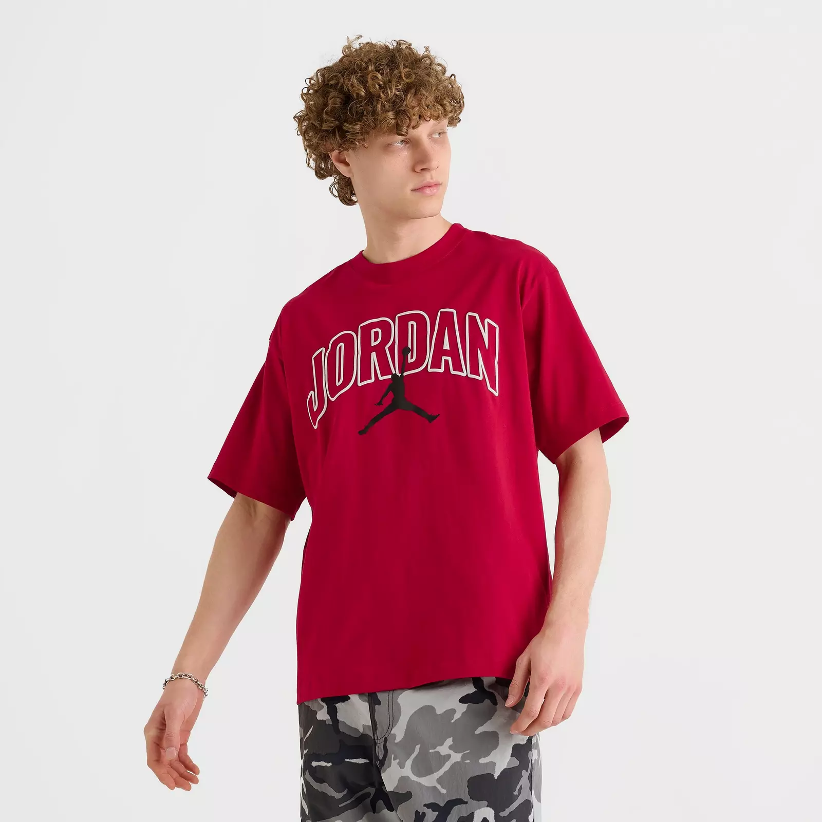 Men's Jordan Brooklyn Arch Logo T-Shirt