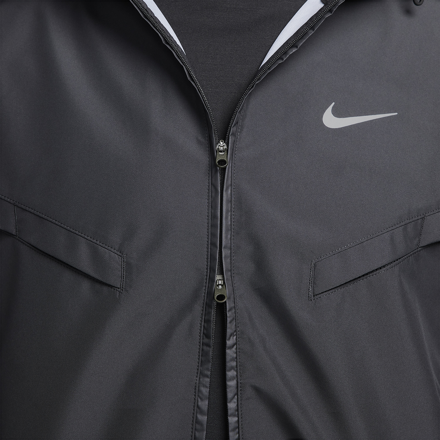 Nike Storm-FIT Windrunner Giacca Black/Reflective Silver