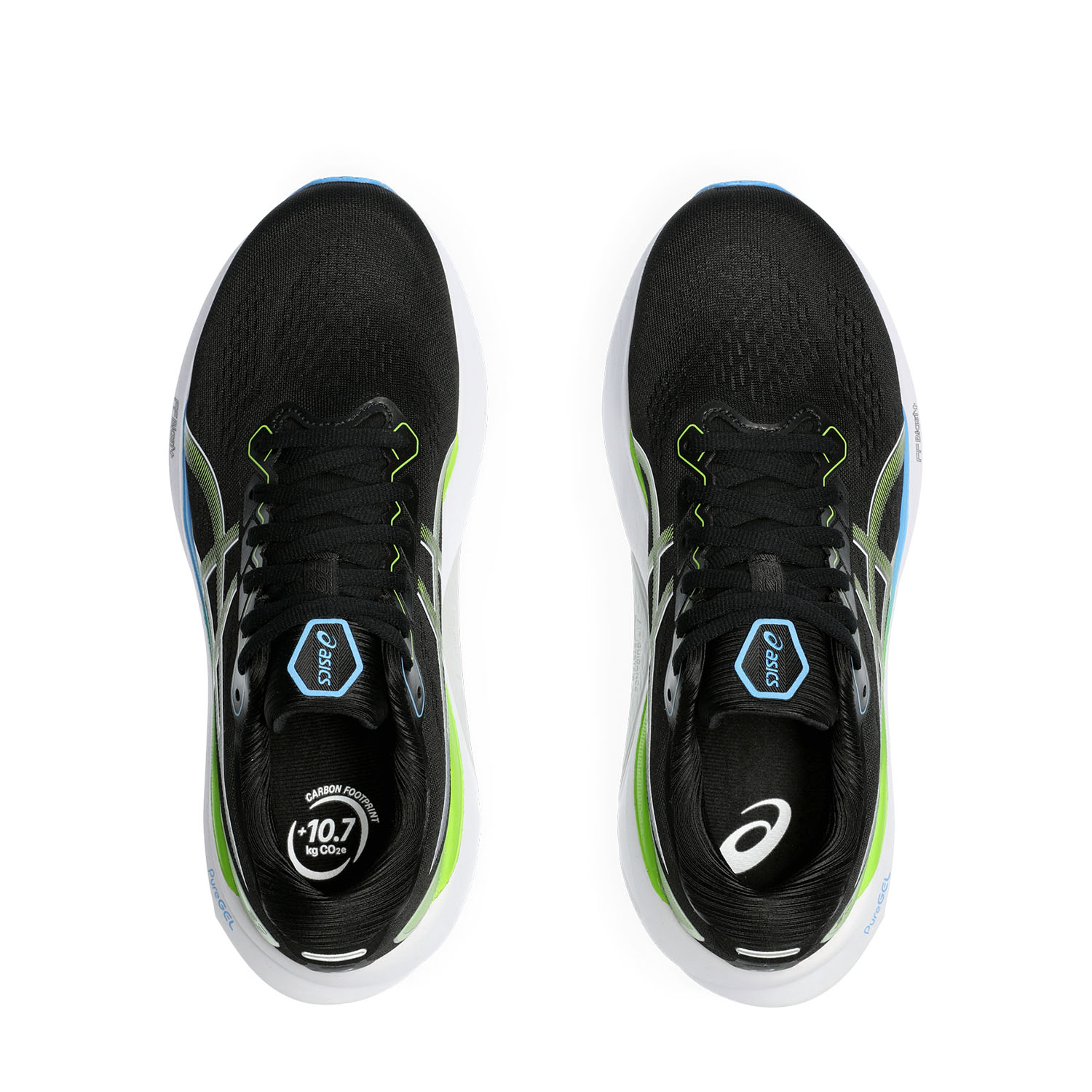 Asics Gel Kayano 30 Black/Electric Lime