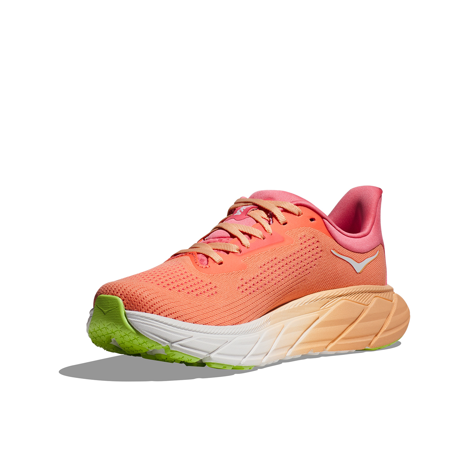 Hoka Arahi 7 Wide Papaya/Coral