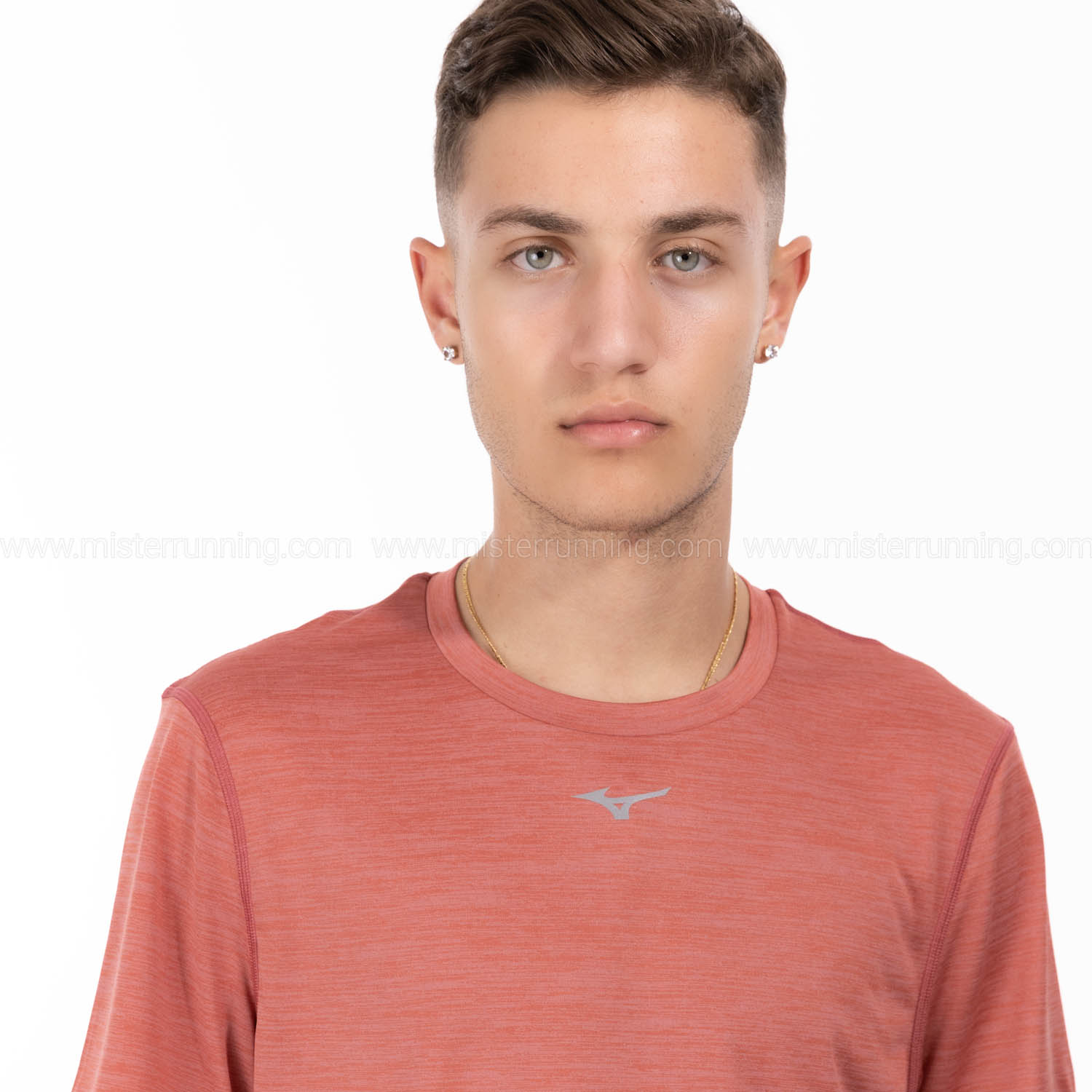 Mizuno Core Drylite Maglietta Mineral Red