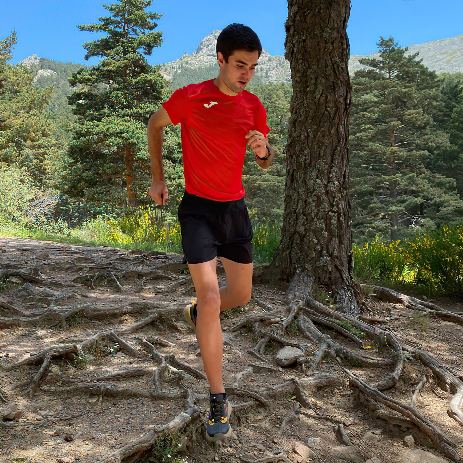 Joma Record II Maglietta Red