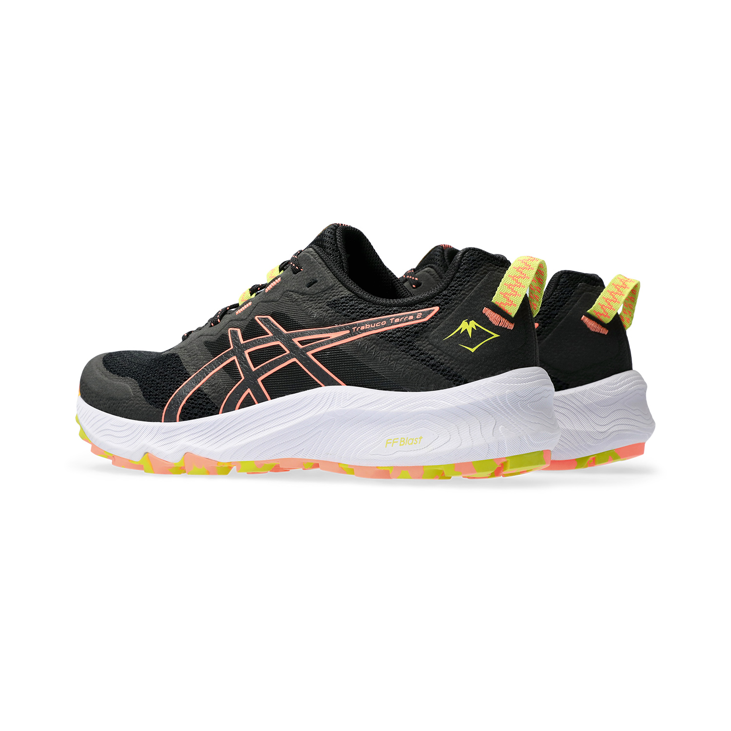 Asics Trabuco Terra 2 Black/Sun Coral