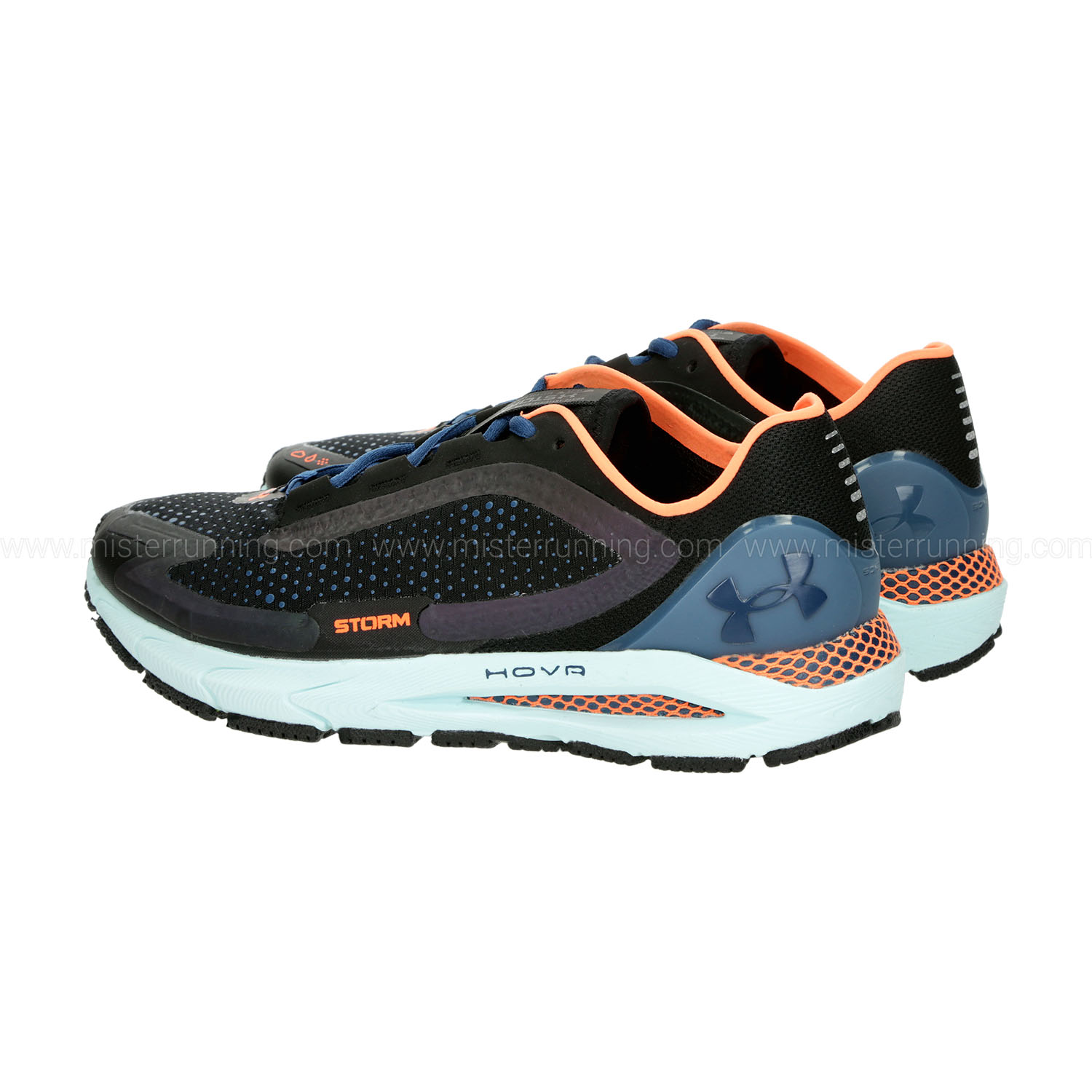 Under Armour HOVR Sonic 5 STORM Black/Petrol Blue/Panic Orange