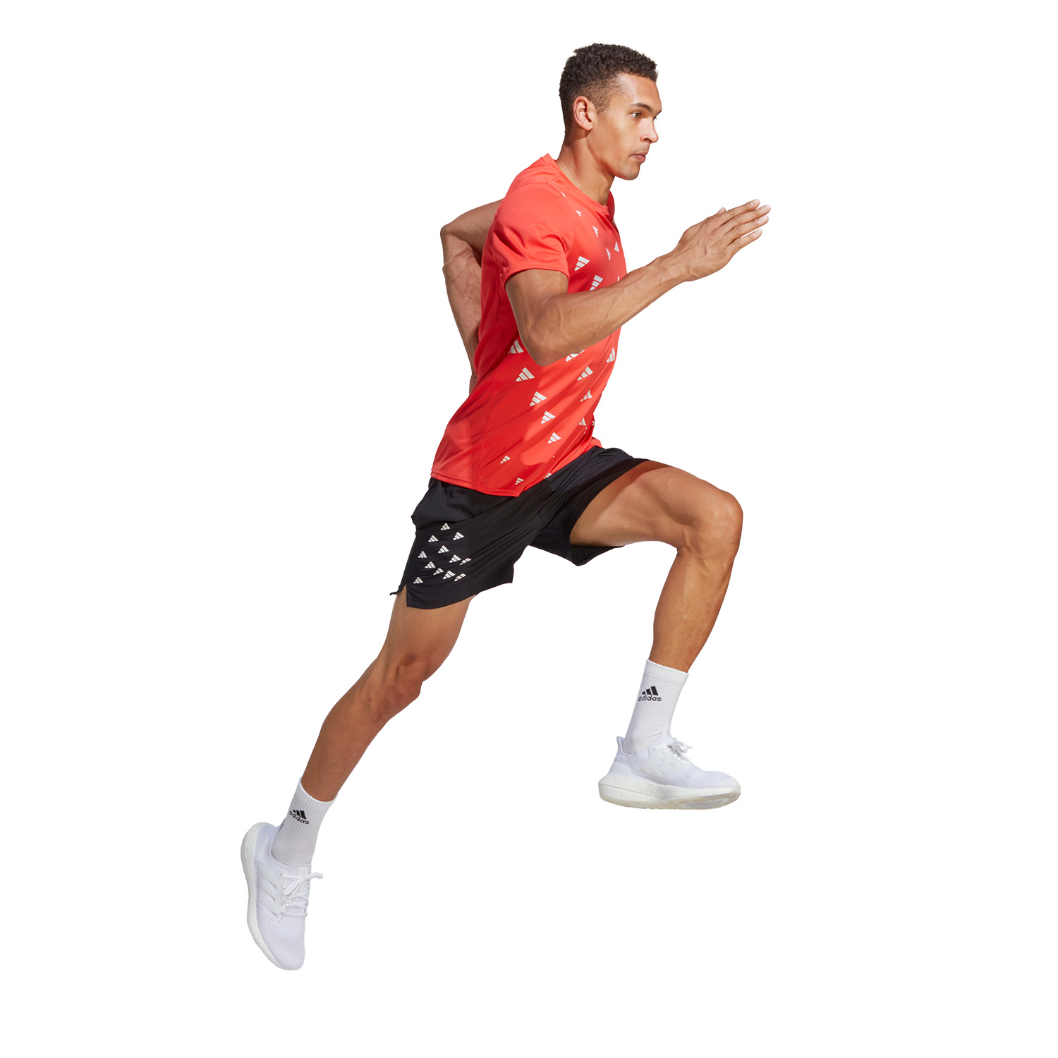 adidas Brand Love AEROREADY Maglietta Bright Red/Dash Grey