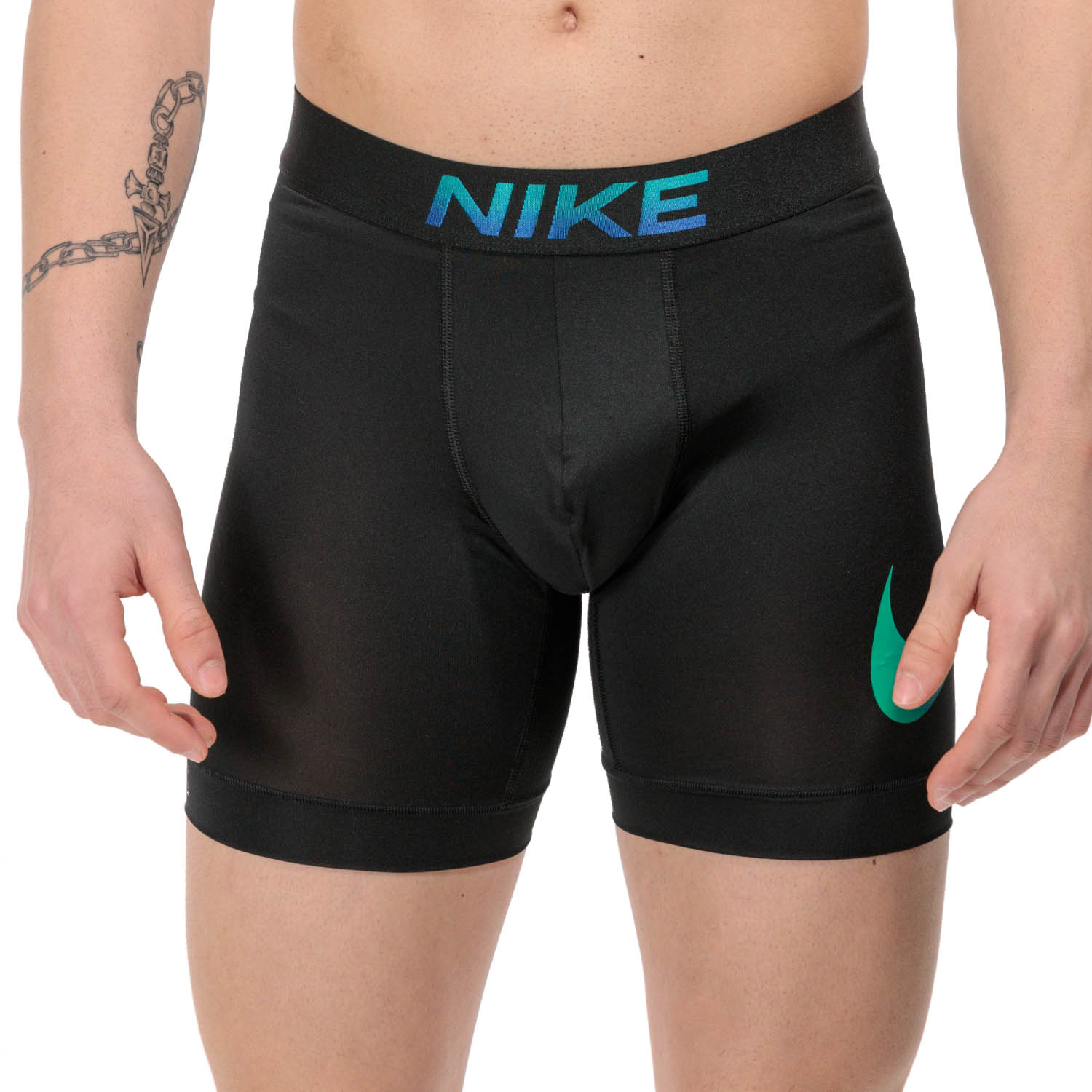 Nike Dri-FIT Essential Boxer Long Black/Gradient
