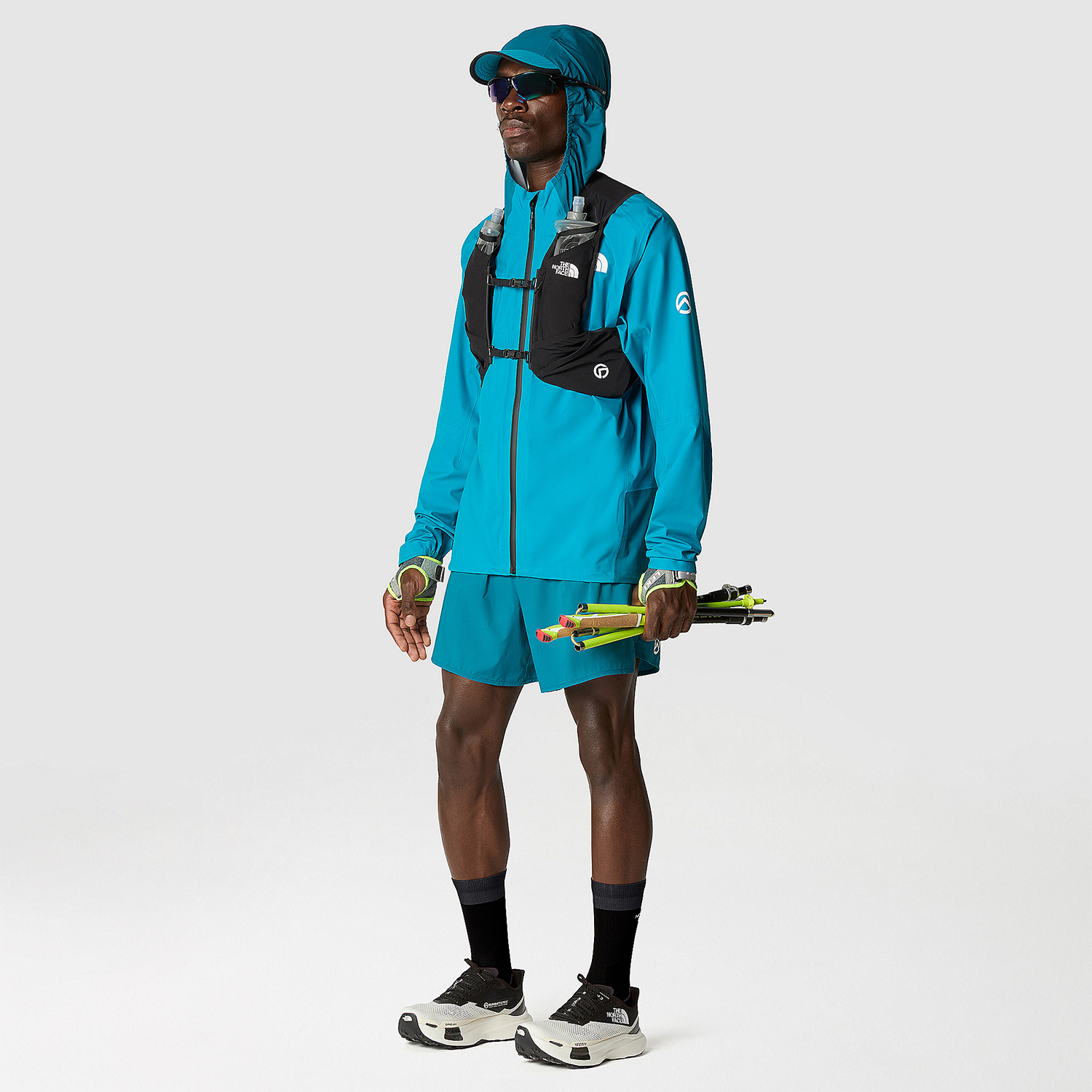 The North Face Summit Pacesetter 5in Pantaloncini Blue Moss/Sapphire Slat