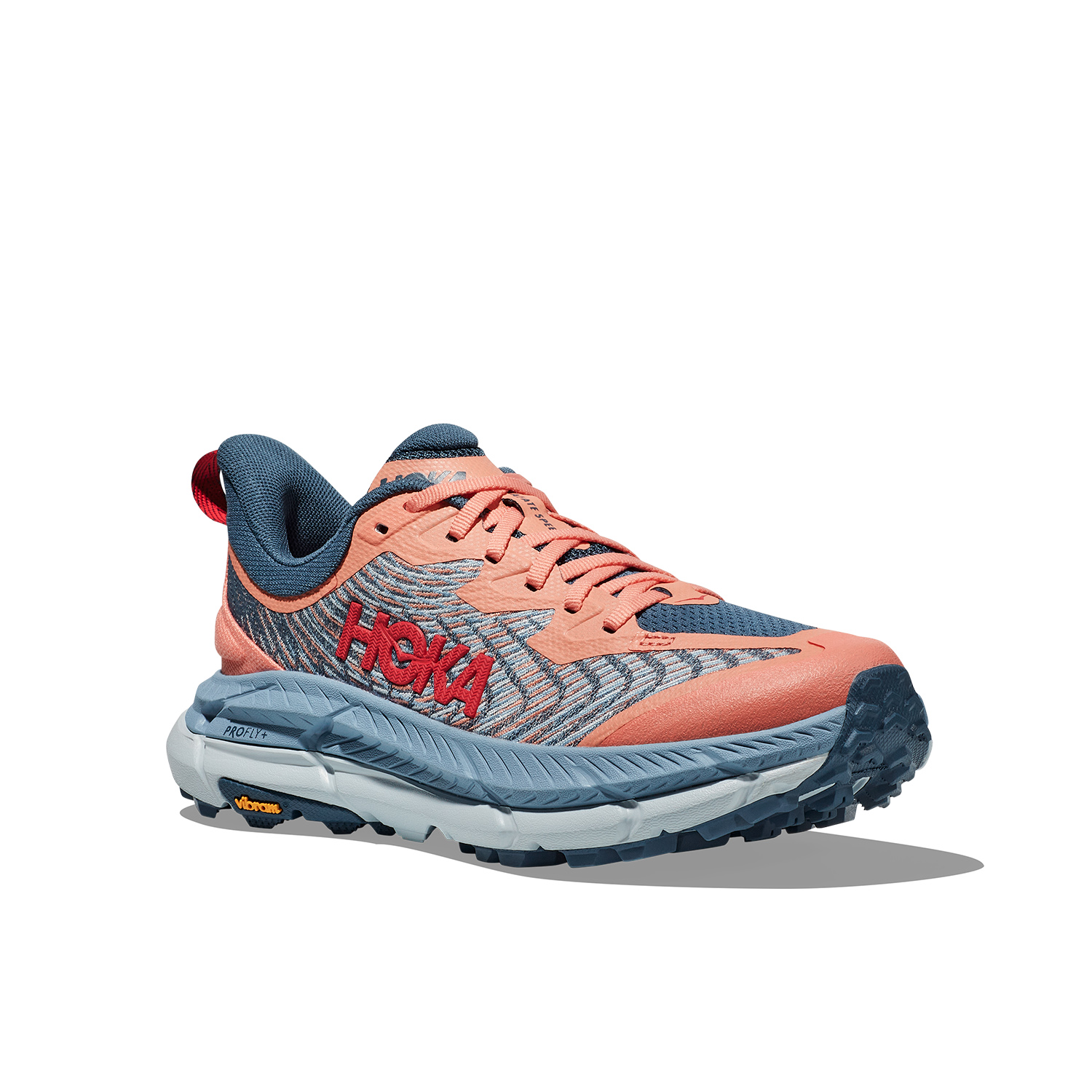 Hoka Mafate Speed 4 Papaya/Real Teal