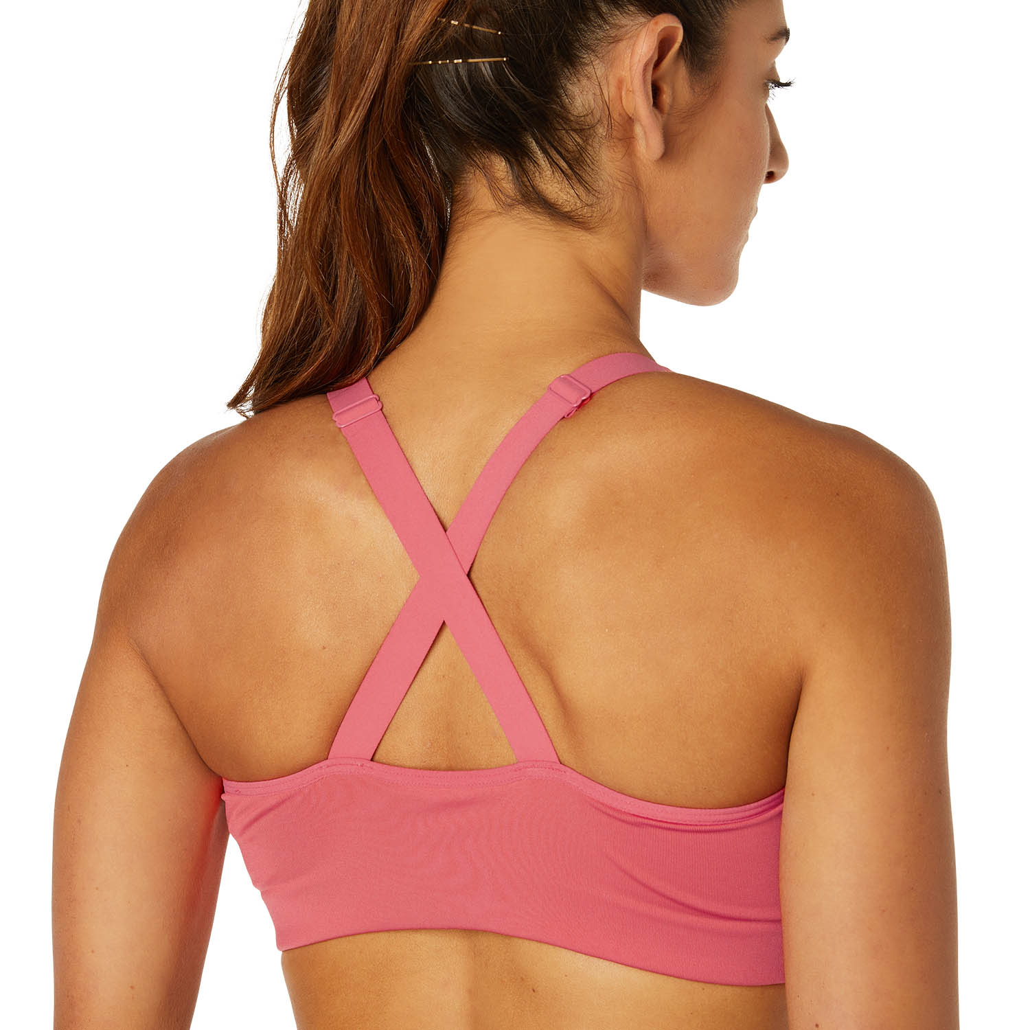 Asics Accelerate Reggiseno Sportivo Pink Grapefruit