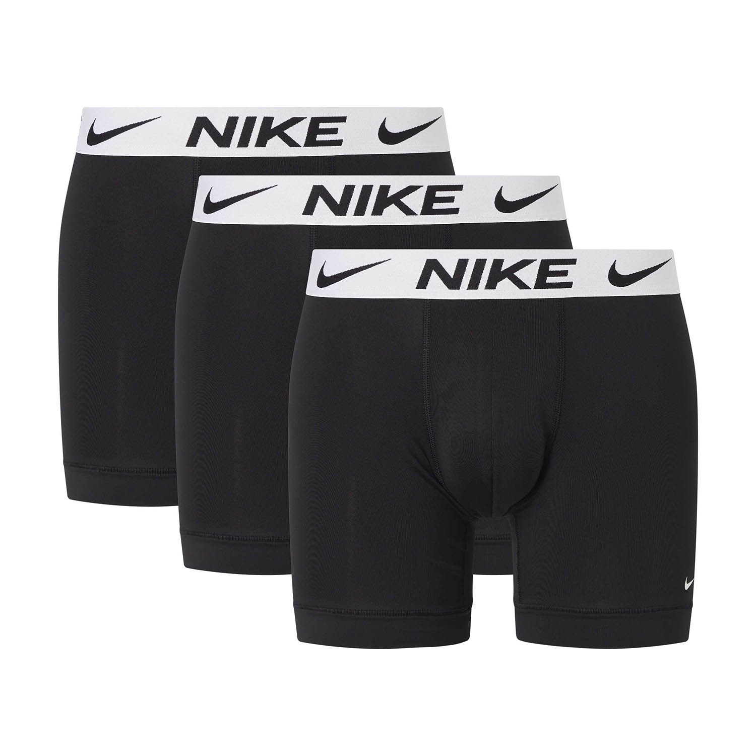 Nike Dri-FIT Performance x 3 Boxer Lunghi Black/White