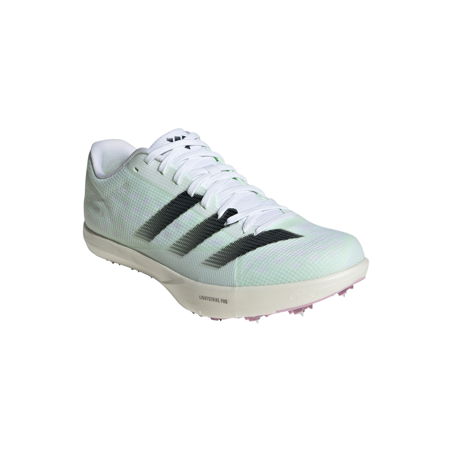 adidas adizero Long Jump Cloud White/Core Black/Green Spark