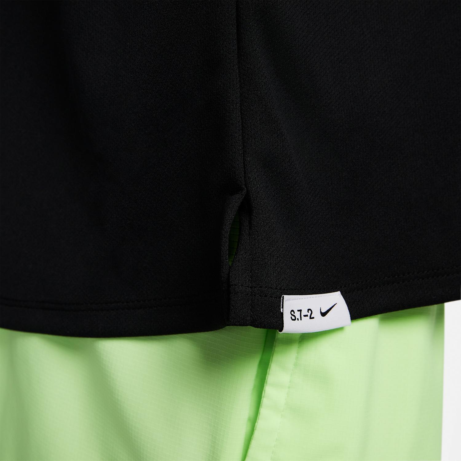 Nike Dri-FIT UV Miler Studio 72 Maglietta Black/Lime Blast