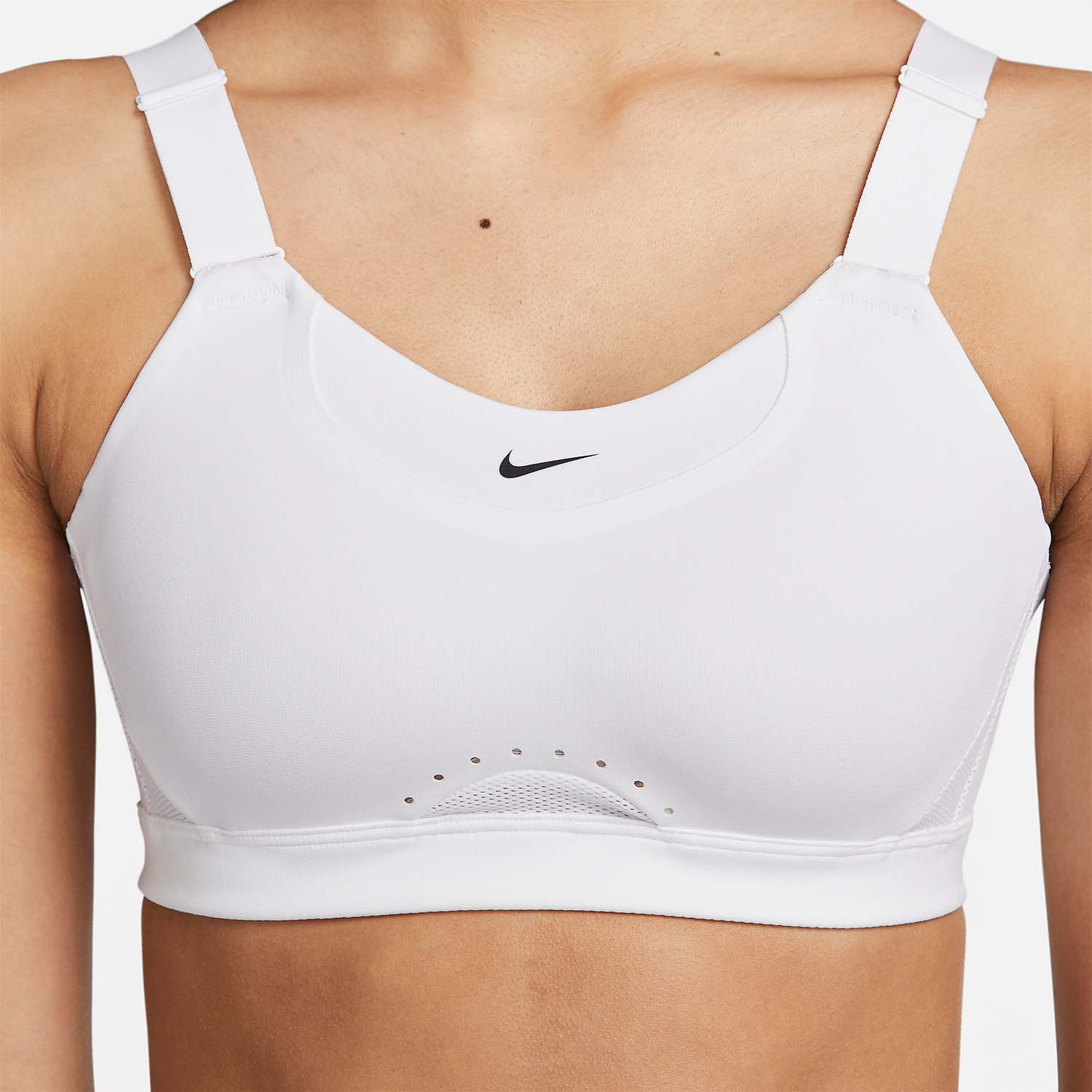 Nike Dri-FIT Alpha Reggiseno Sportivo White/Stone Mauve/Black