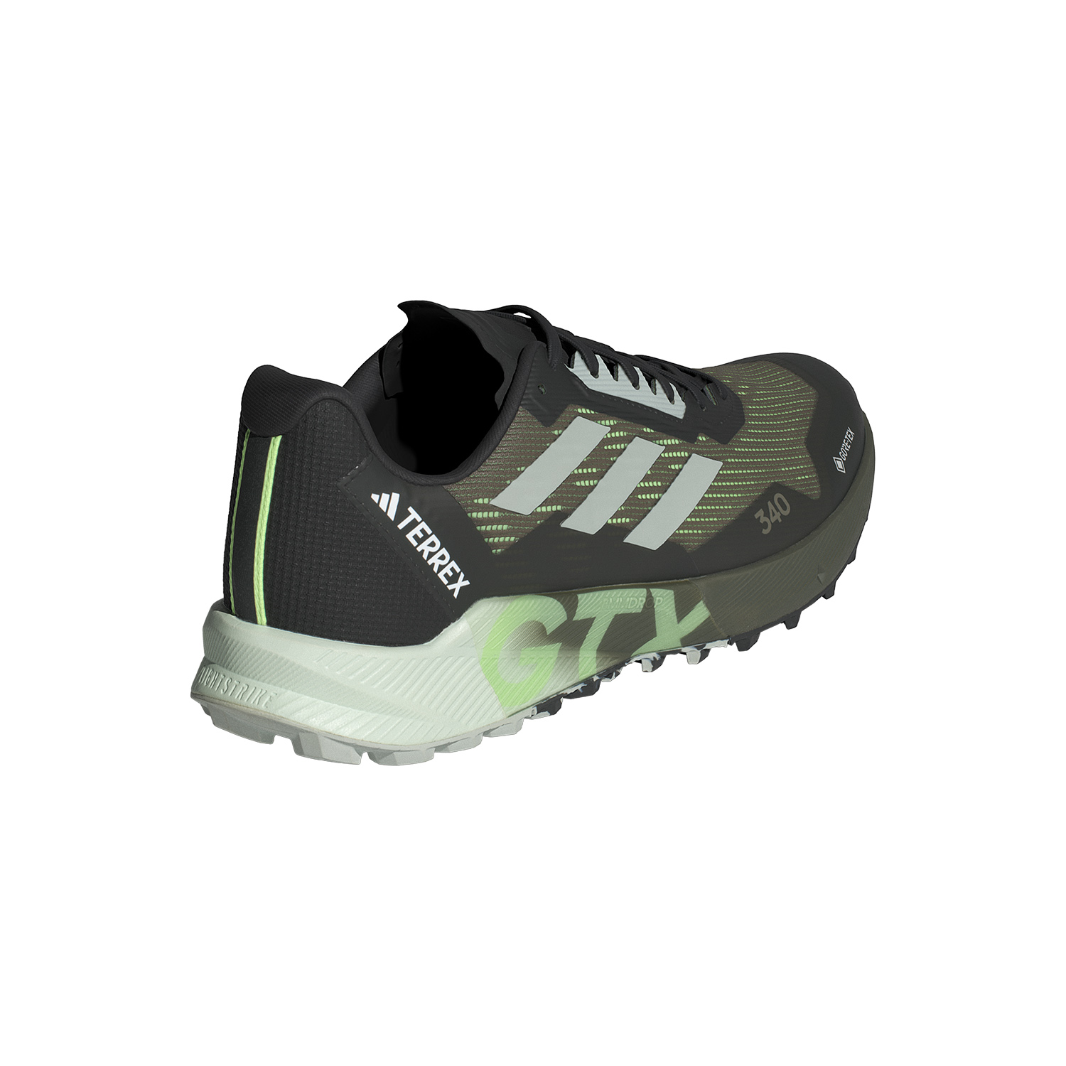 adidas Terrex Agravic Flow 2 GTX Olive Strata/Wonder Silver/Green Spark