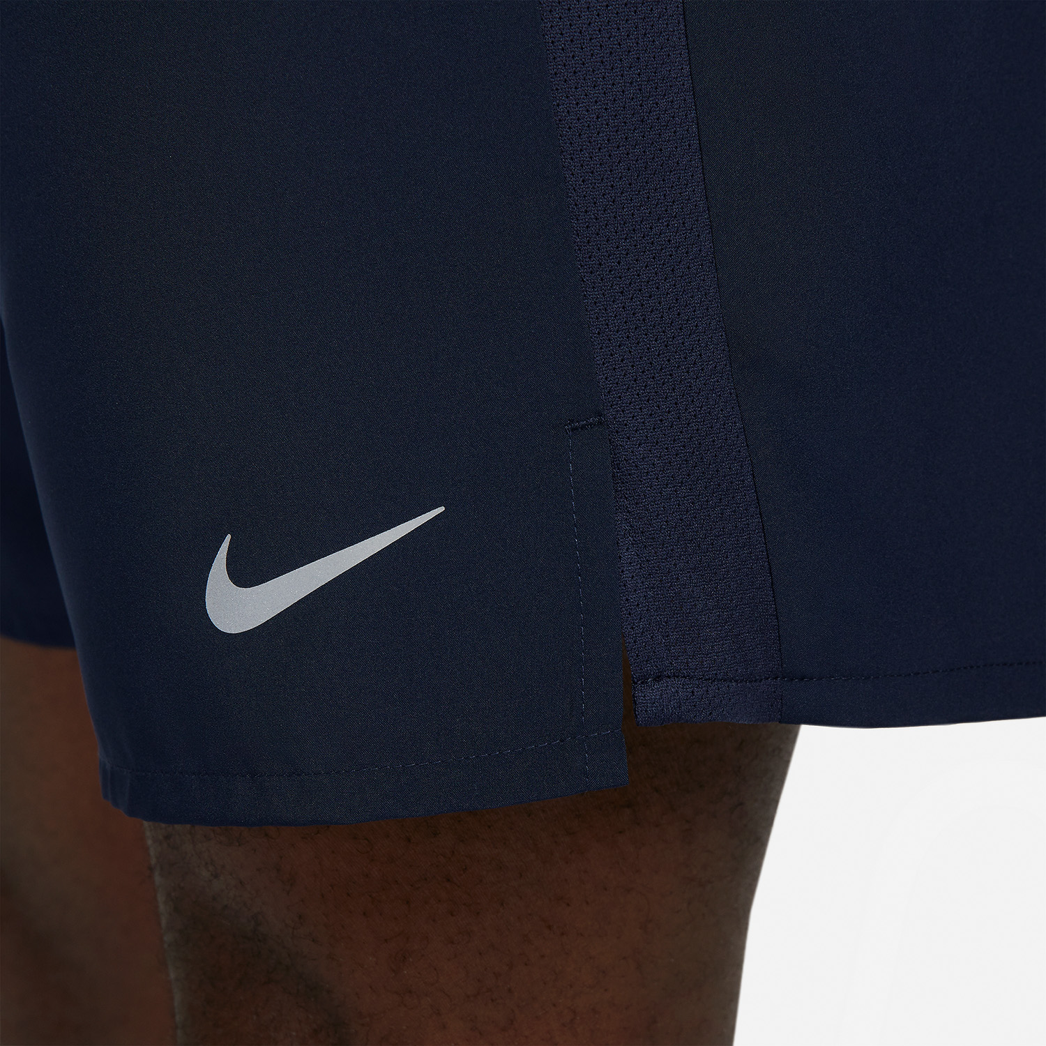 Nike Challenger Logo 7in Pantaloncini Obsidian/Black/Reflective Silver
