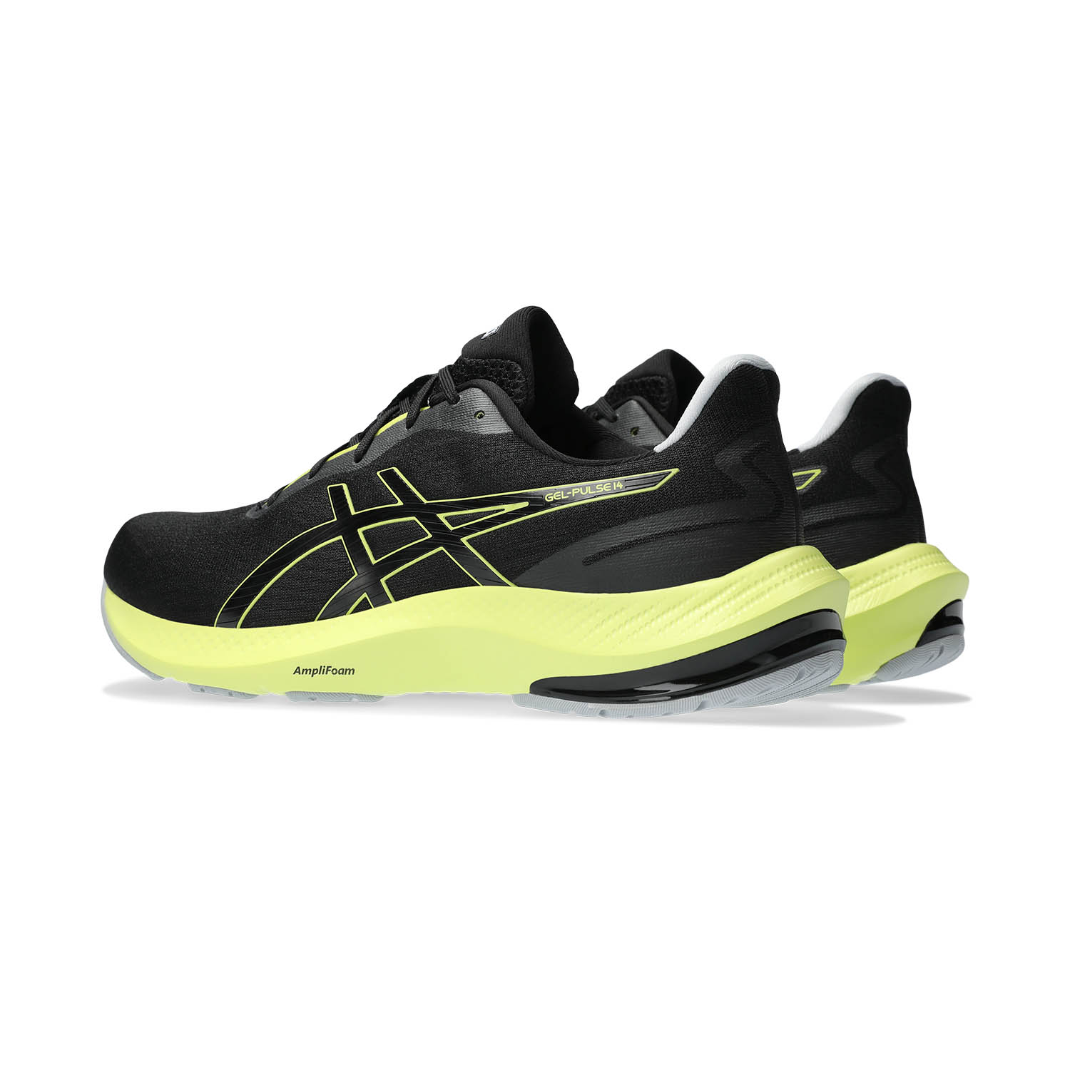 Asics Gel Pulse 14 Black/Glow Yellow