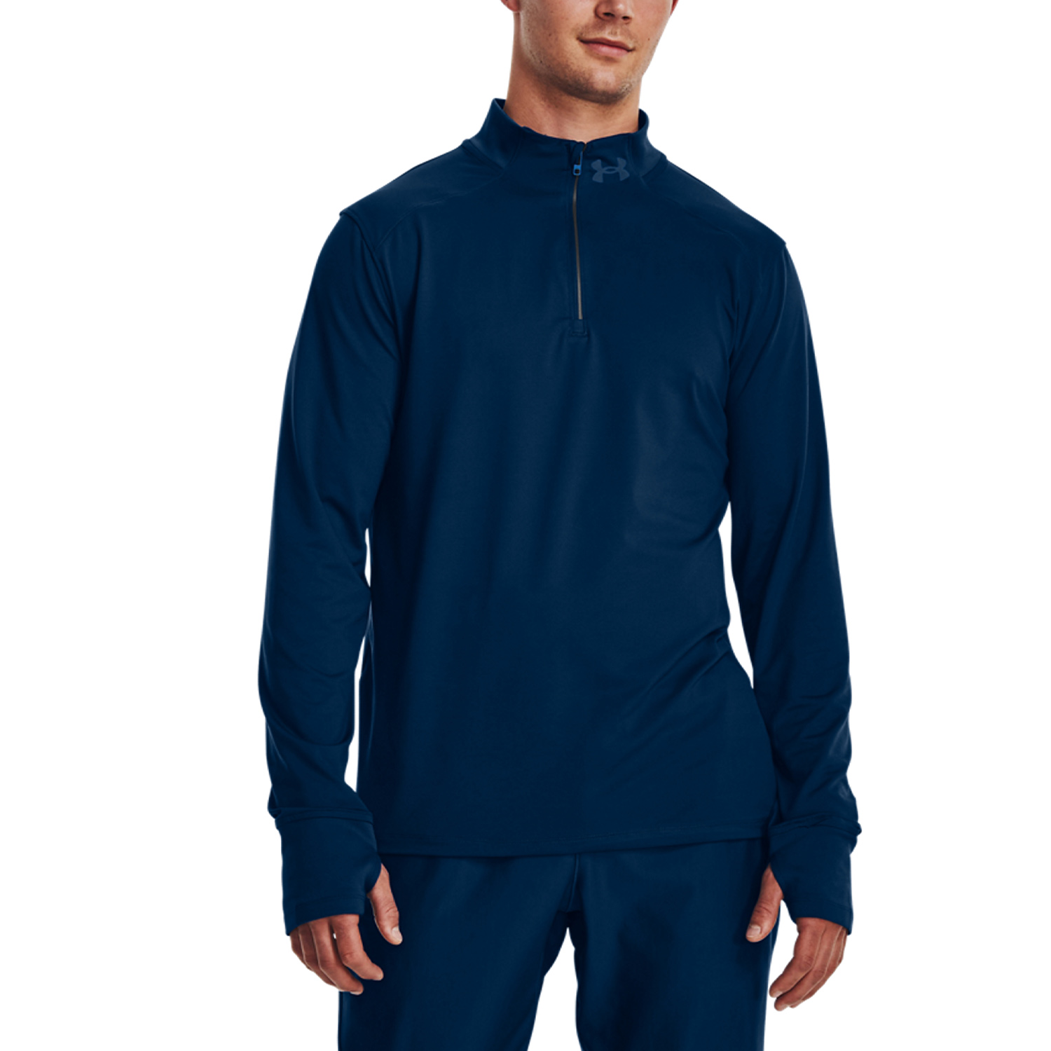 Under Armour Qualifier Run 2.0 Maglia Varsity Blue/Reflective