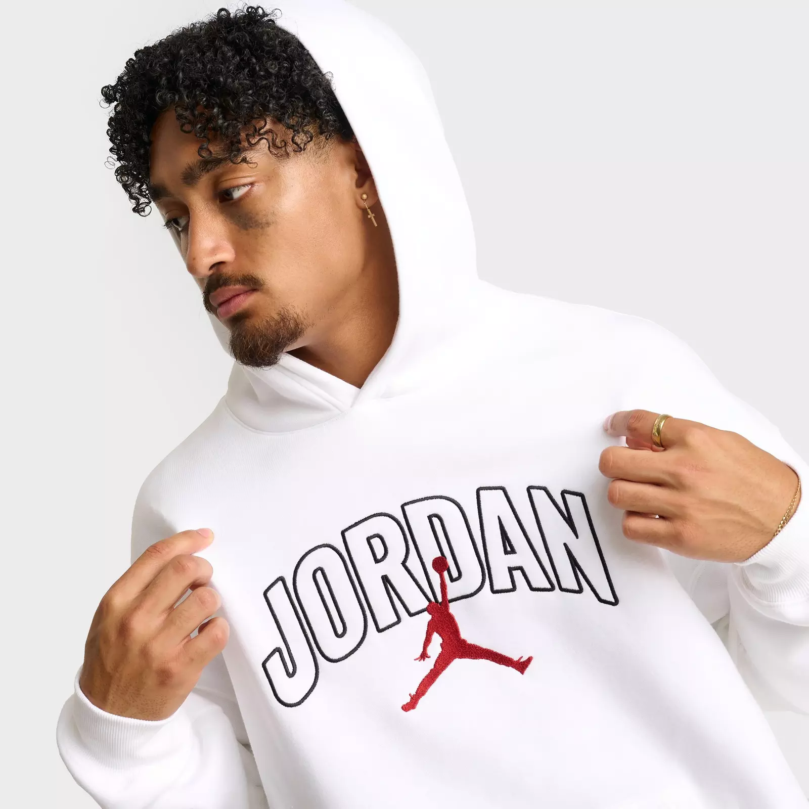 Men's Jordan Brooklyn Fleece Oversized Pullover Hoodie