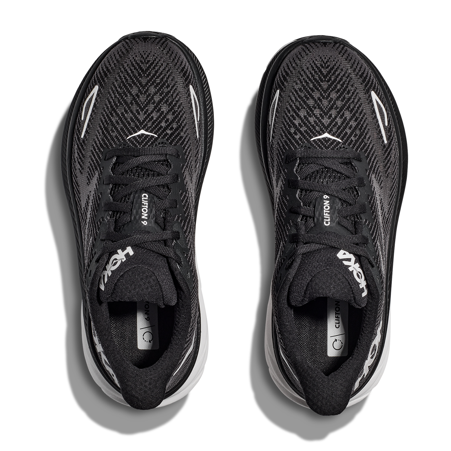 Hoka Clifton 9 Black/White
