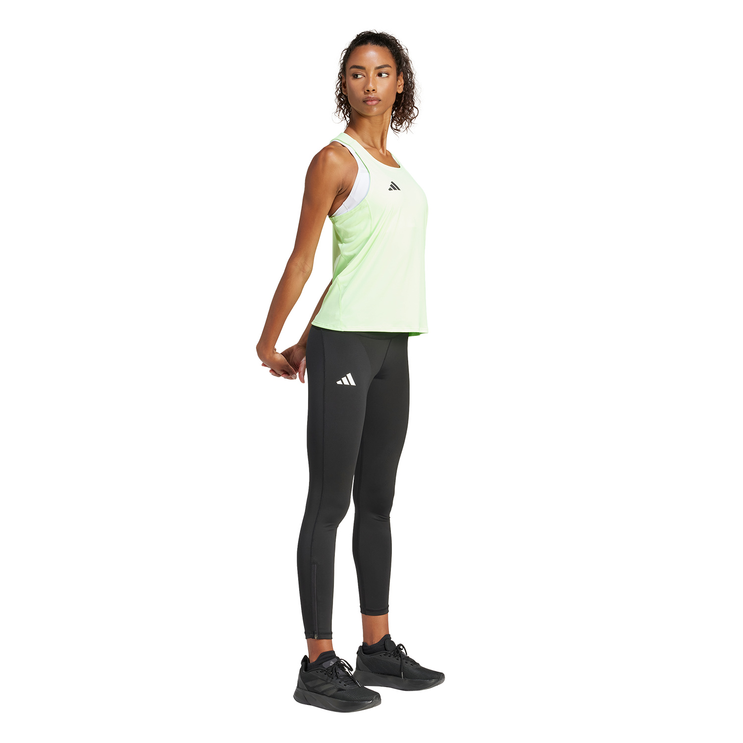 adidas Adizero Logo Canotta Green Spark