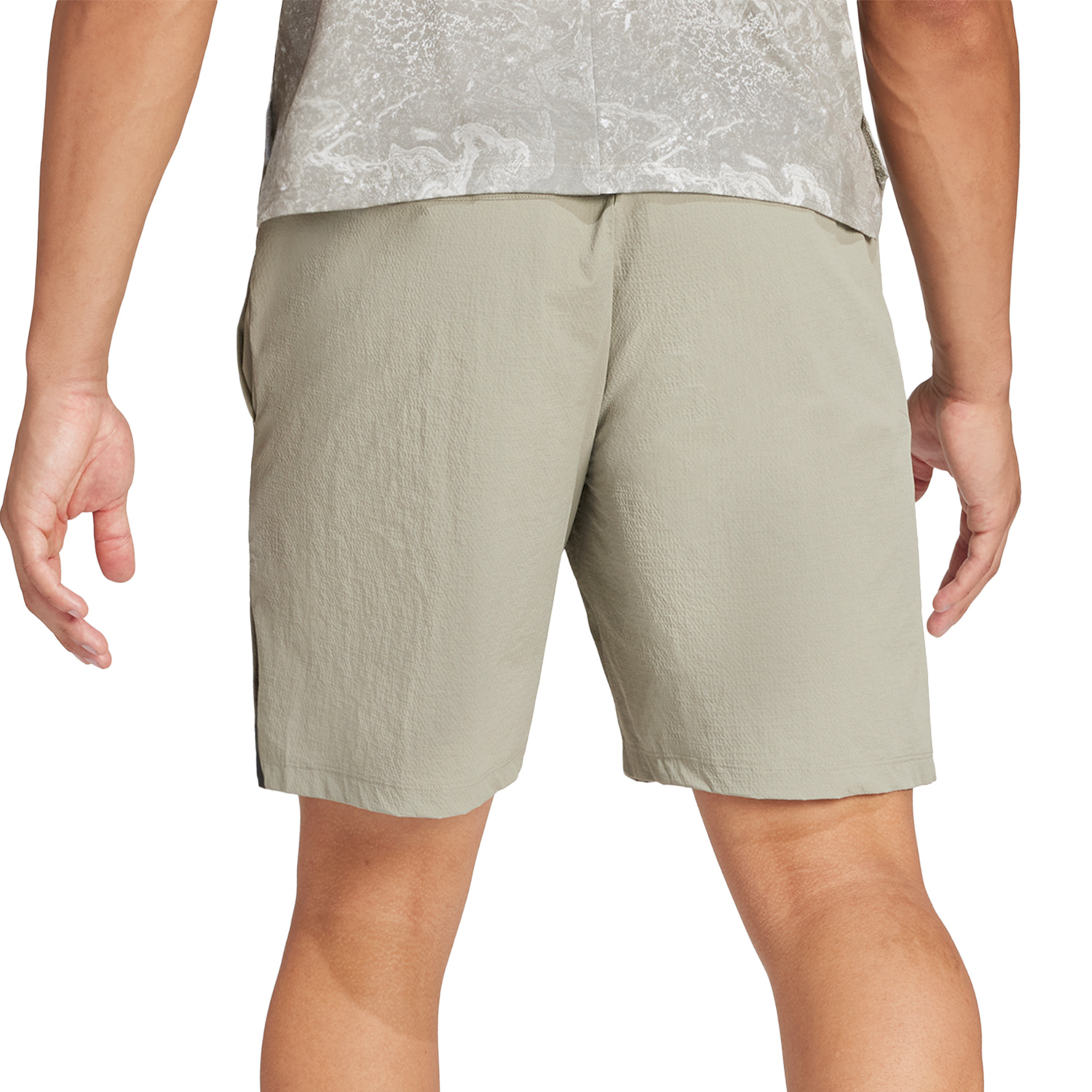 adidas D4T adistrong 5in Pantaloncini Silver Pebble/Black