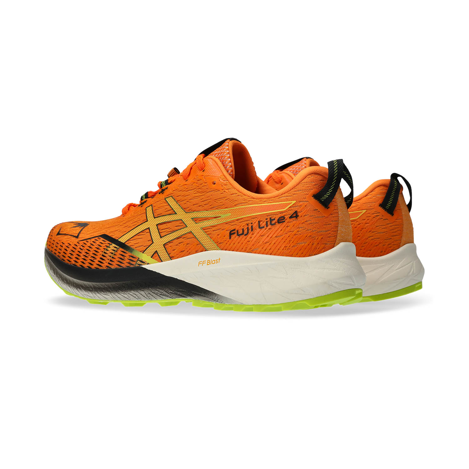 Asics Fuji Lite 4 Bright Orange/Neon Lime
