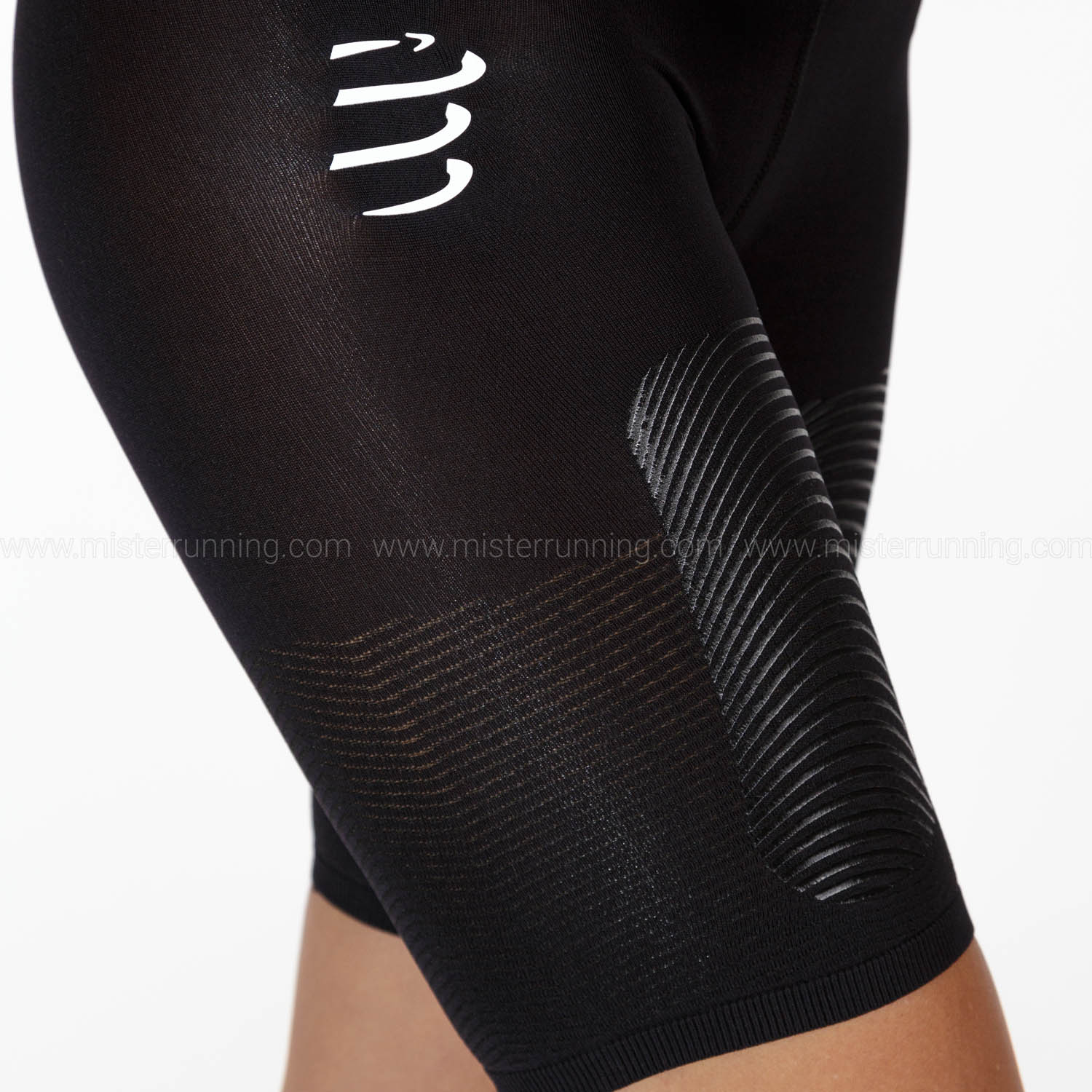 Compressport Under Control 7.5in Pantaloncini Black