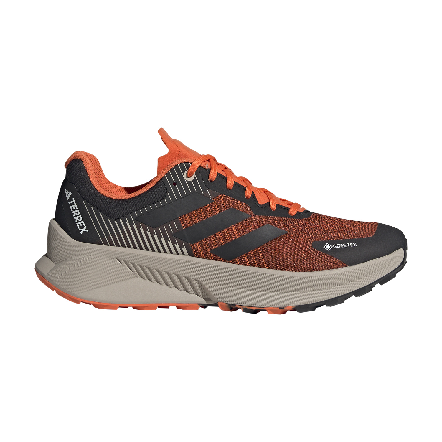 adidas Terrex Soulstride Flow GTX Core Black/Semi Impact Orange