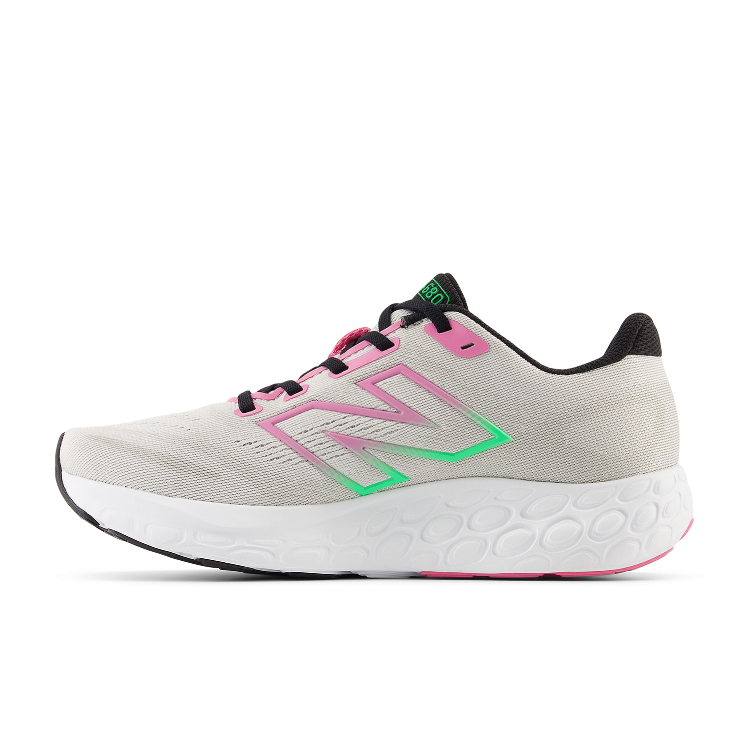 New Balance Fresh Foam 680v8 Grey Matter/Black/Real Pink