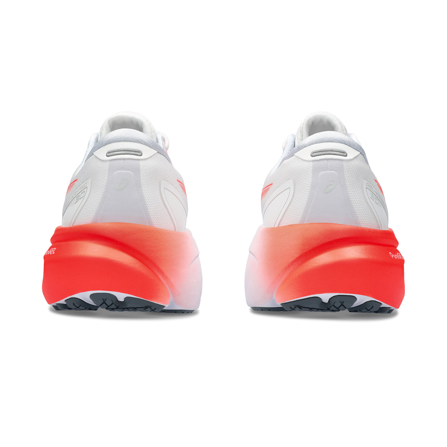 Asics Gel Kayano 30 White/Sunrise Red