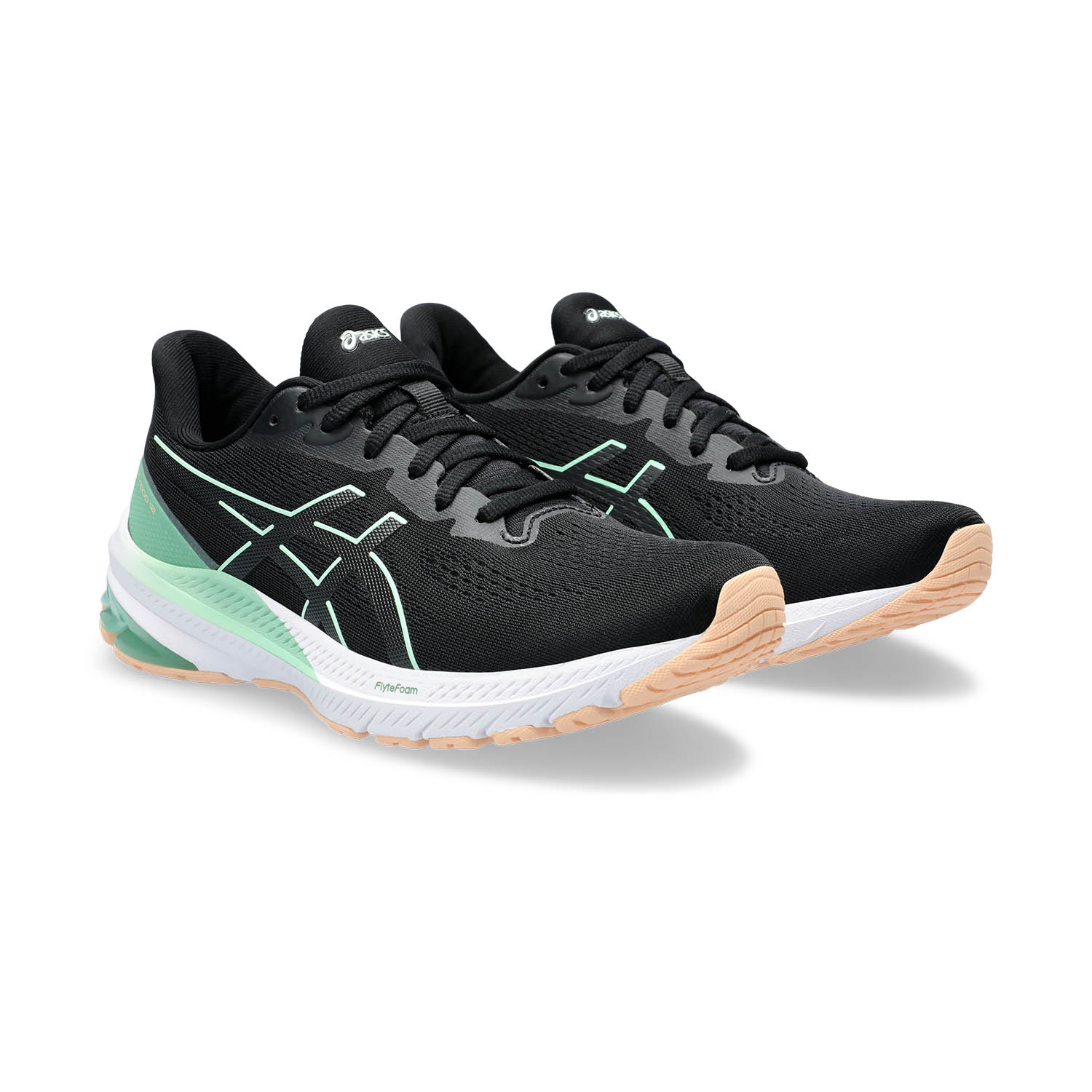 Asics GT 1000 12 Black/Mint Tint