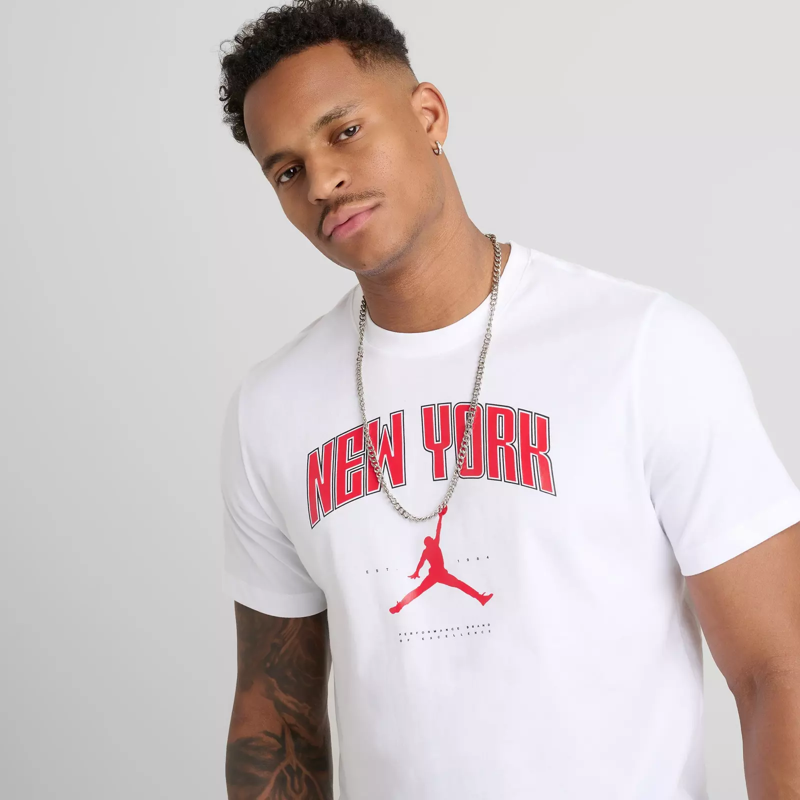 Men's Jordan New York Logo T-Shirt