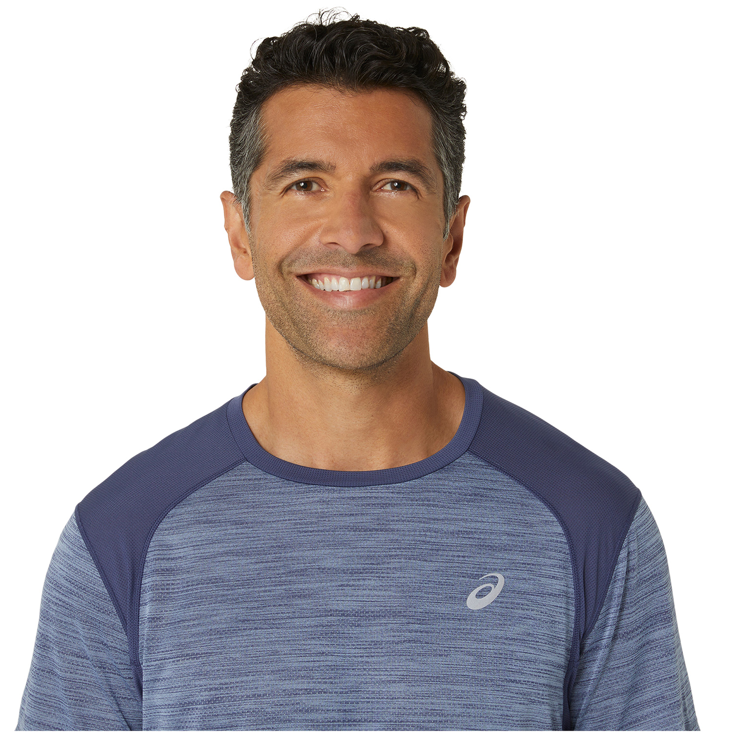 Asics Road Maglietta Denim Blue/Thunder Blue