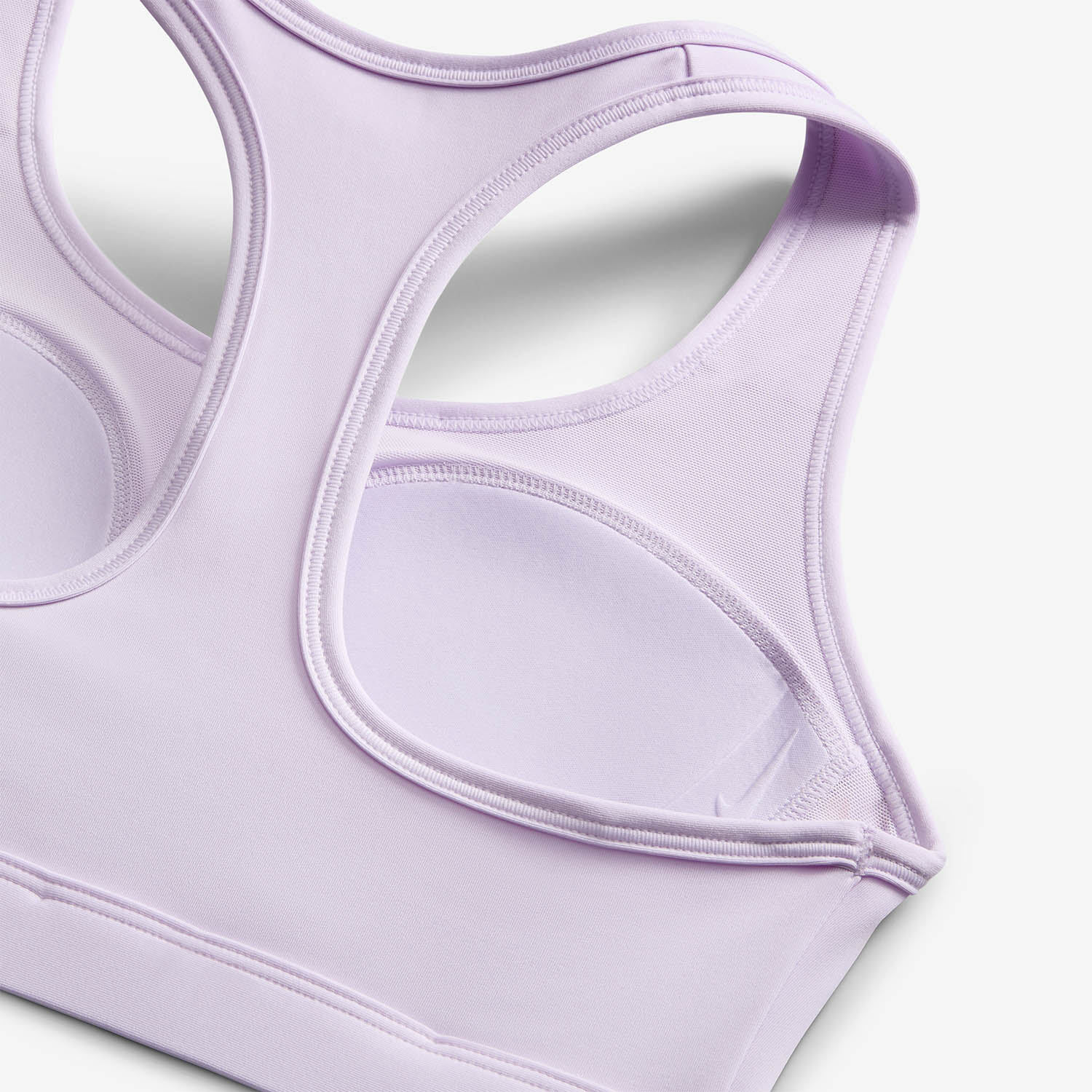 Nike Swoosh Dri-FIT Reggiseno Sportivo Violet Mist/White