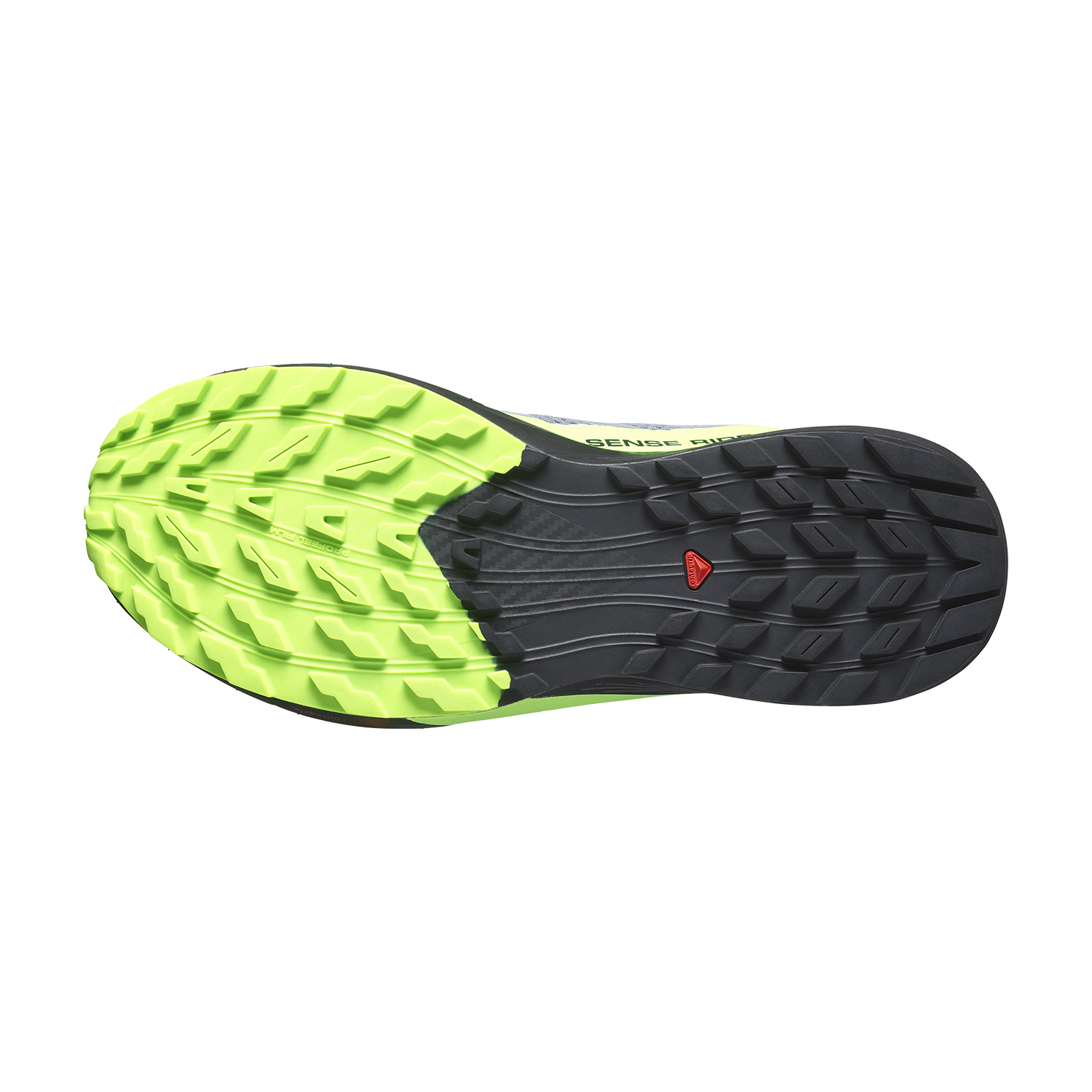 Salomon Sense Ride 5 GTX Flint Stone/Black/Green Gecko