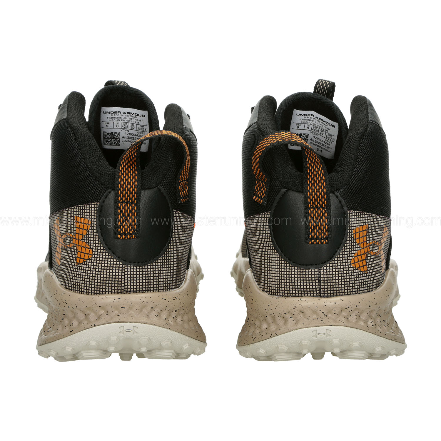 Under Armour Charged Maven Trek Black/Sahara/Honey Orange