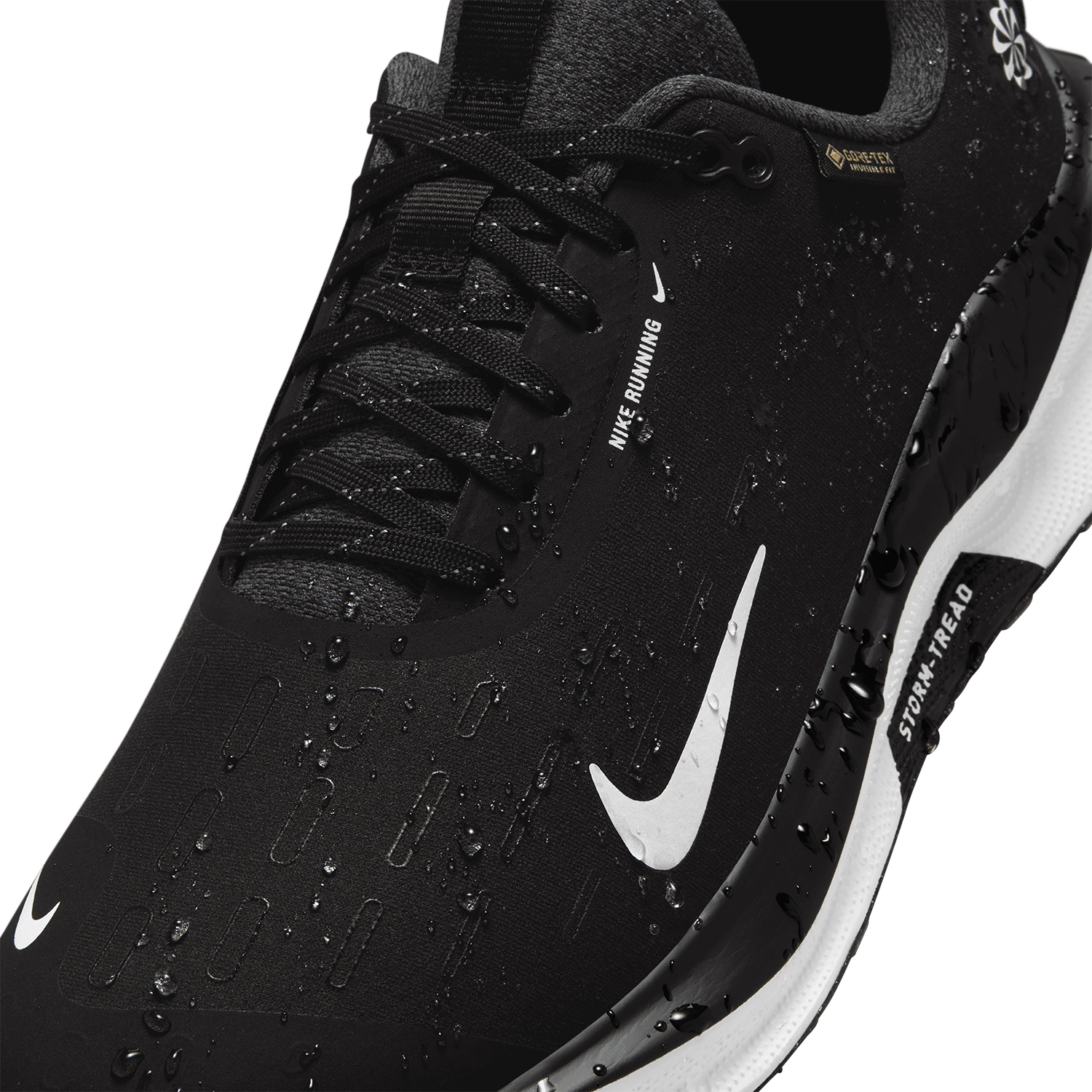 Nike InfinityRN 4 GTX Black/White/Anthracite/Volt