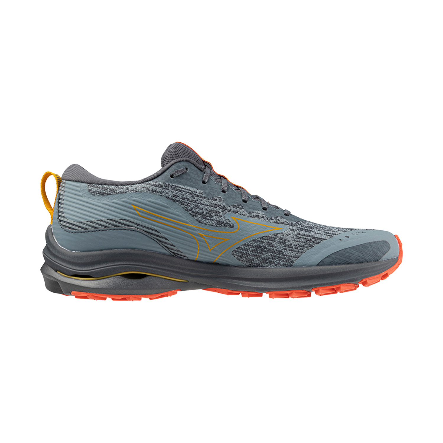 Mizuno Wave Rider TT Lead/Citrus/Hot Coral