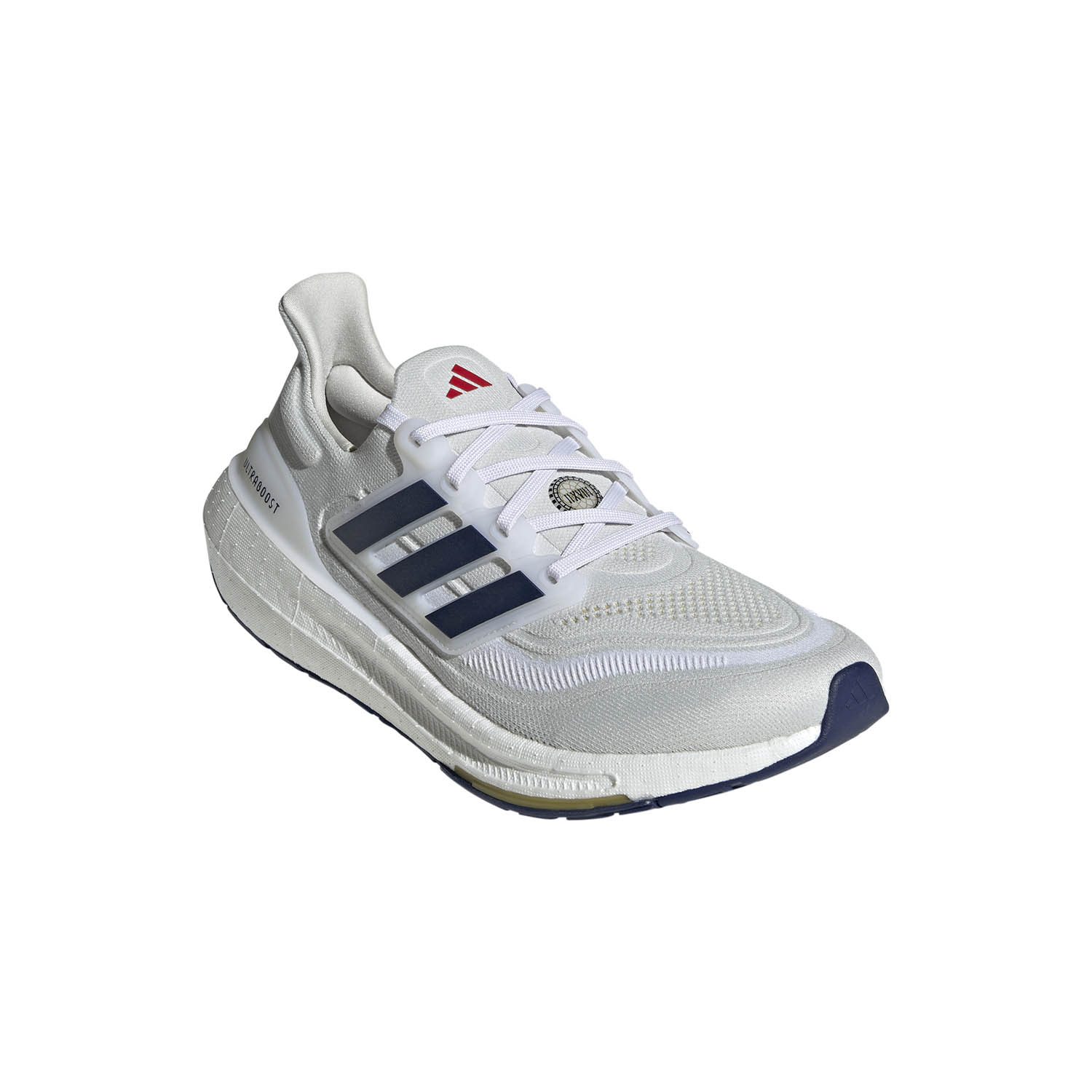 adidas Ultraboost Light Crystal White/Dark Blue/Gold Metallic
